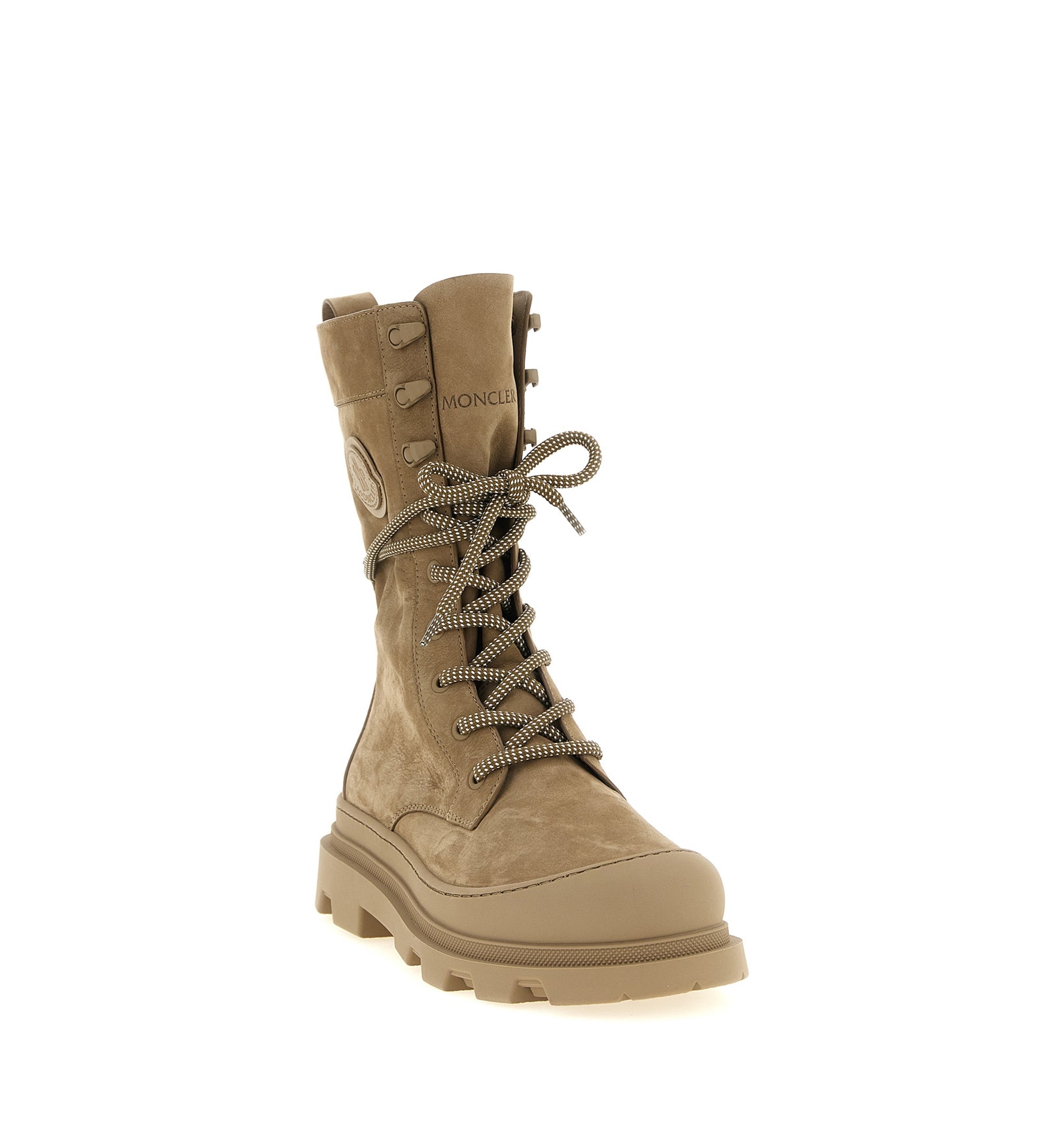 Vera High Nubuck Lace-Up Boots