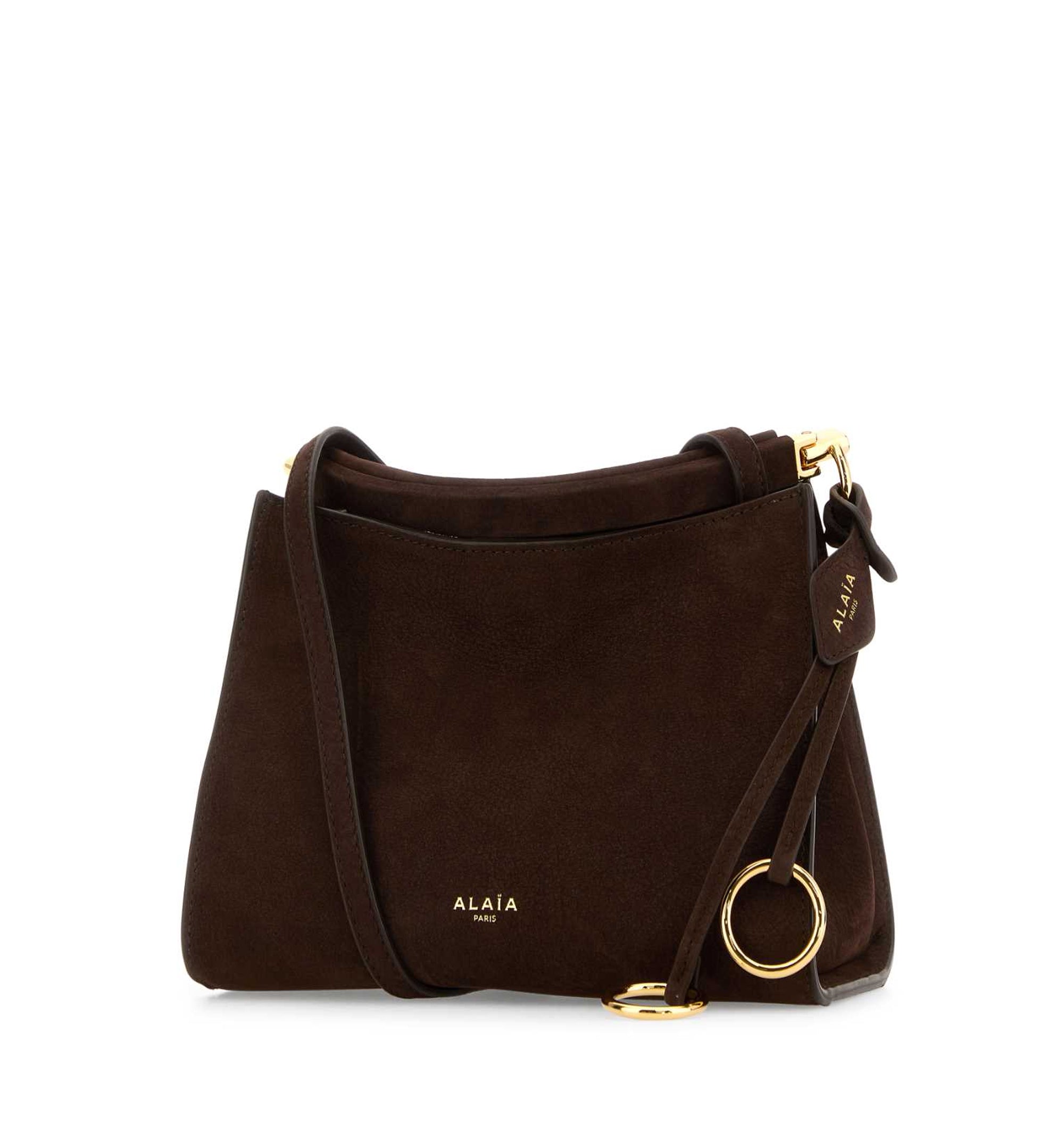 Le Click Small Square Bag In Nubuck