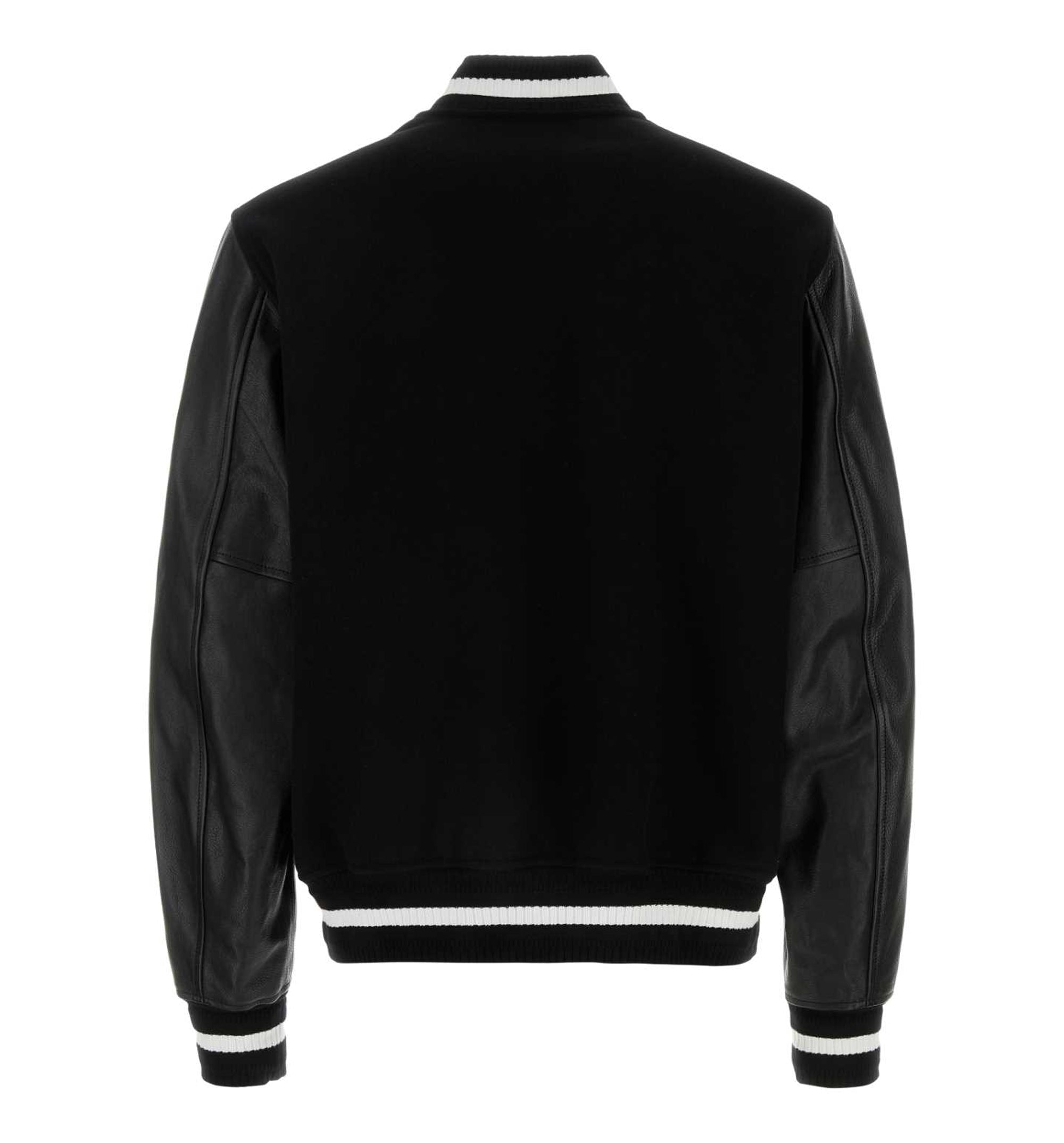 4G Varsity Jacket In Wool And Leather