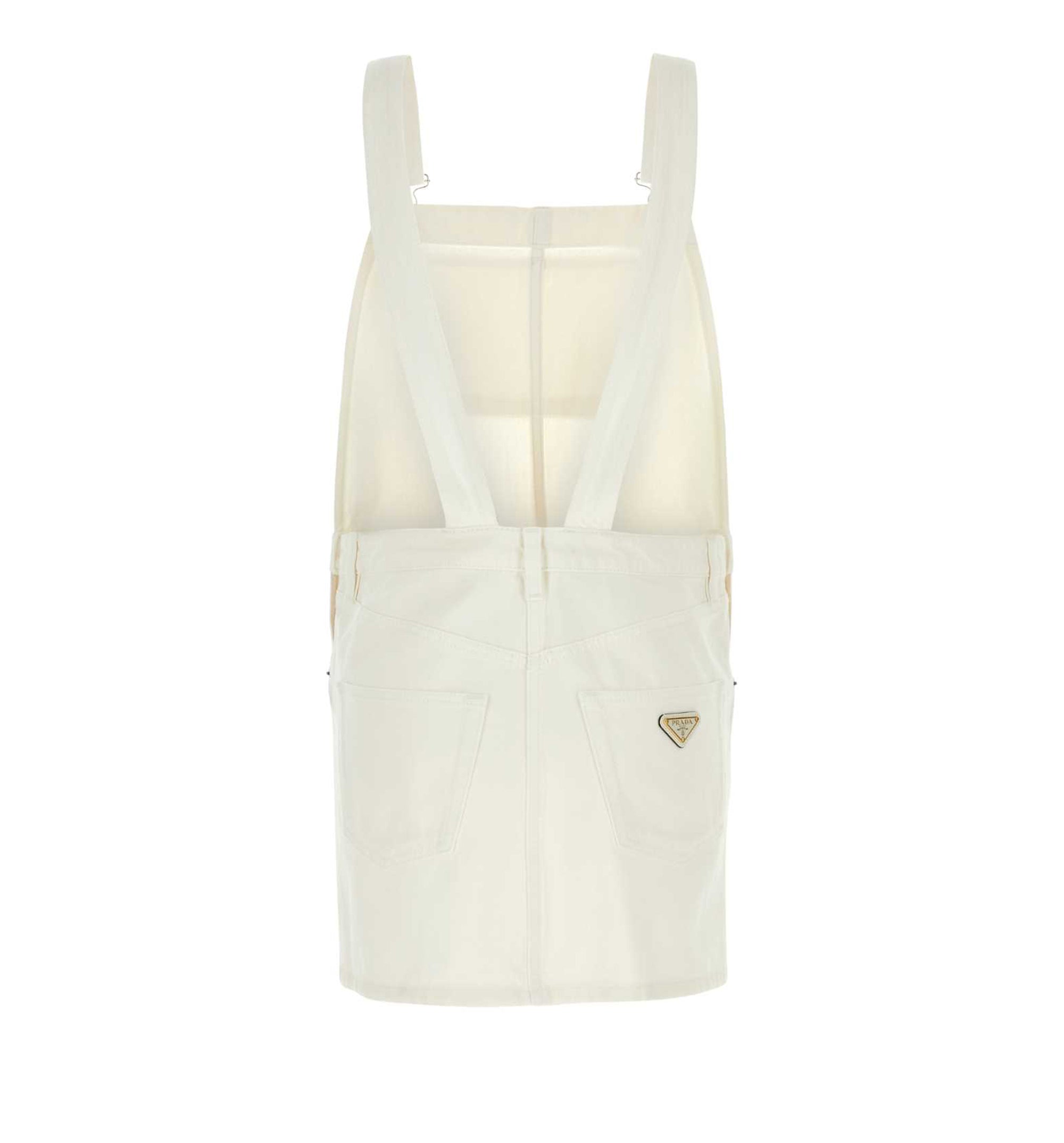 Denim Overall Mini-dress