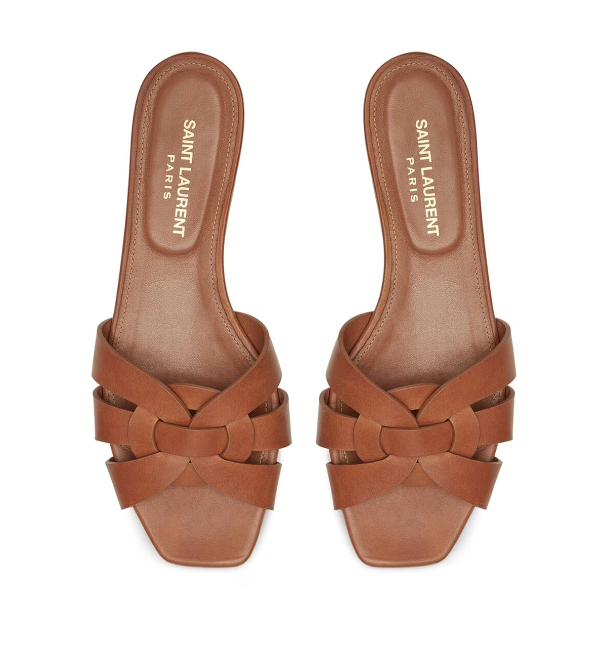 Tribute Mules In Smooth Leather