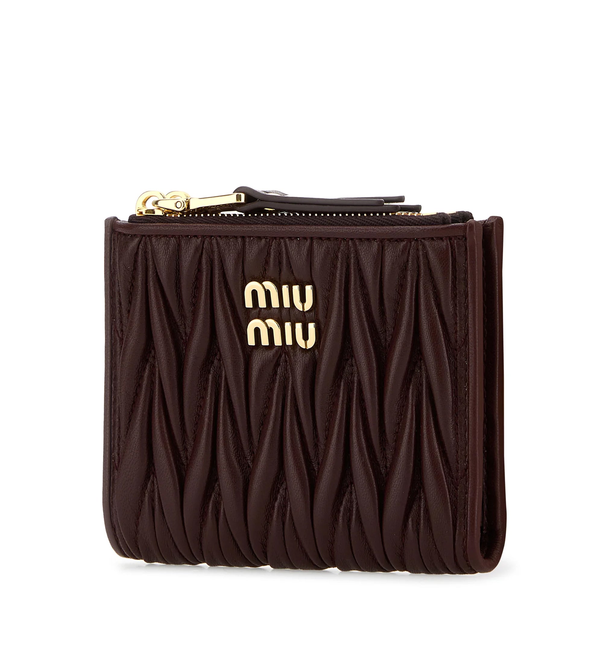 Matelassé Nappa Leather Small Wallet