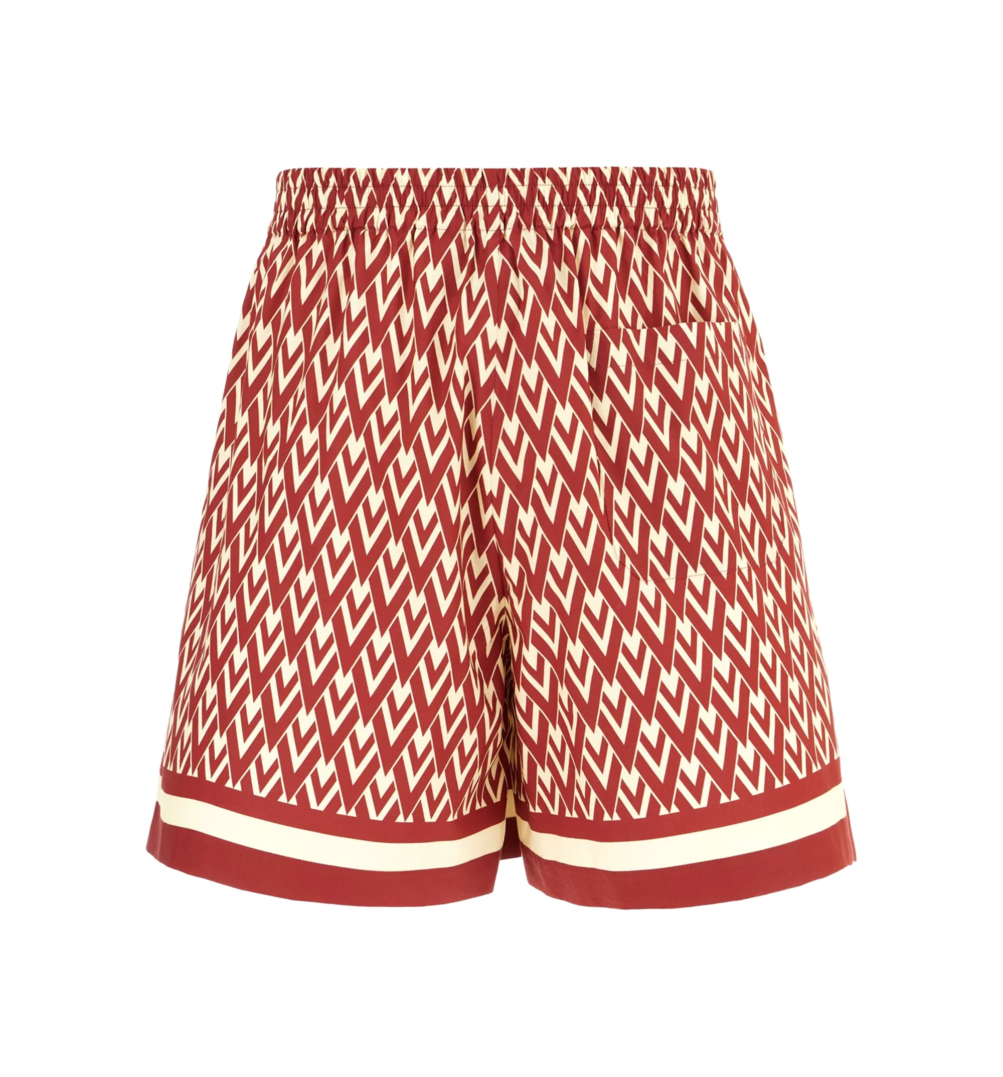 Valentino All-Over Geometric Printed Shorts