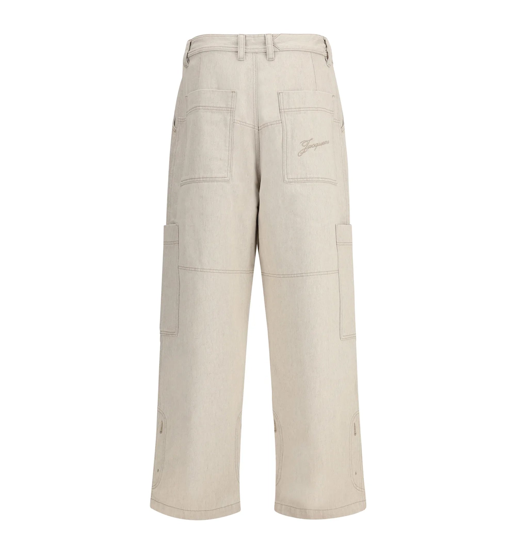 The Carré De-Nîmes Denim Cargo Pants