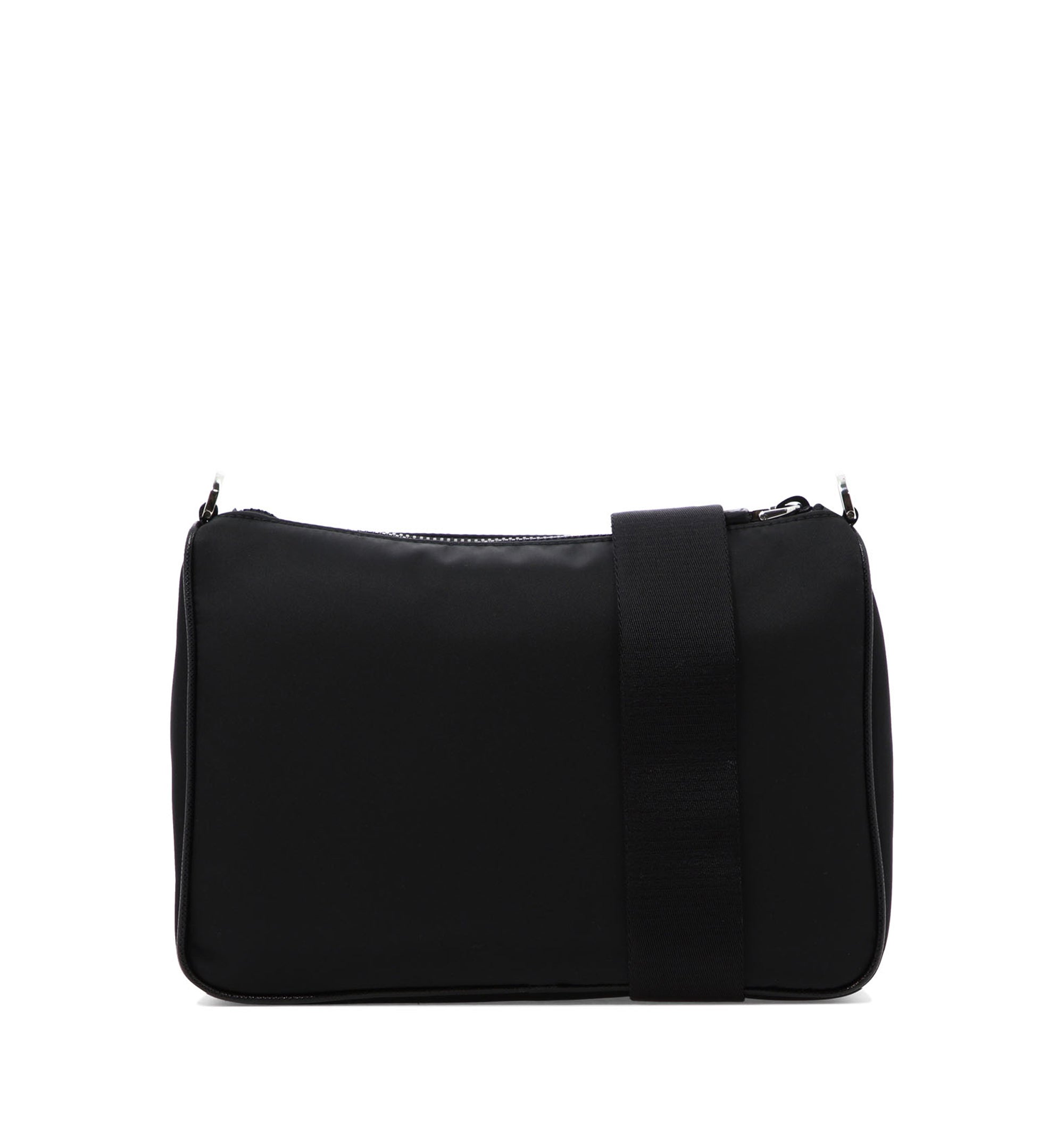 Re-Nylon And Saffiano Leather Shoulder Bag