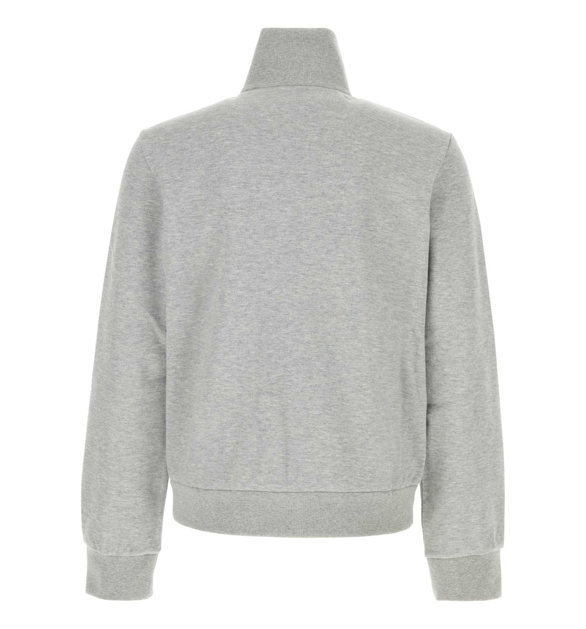 Cotton Piquet Double Zip Jacket