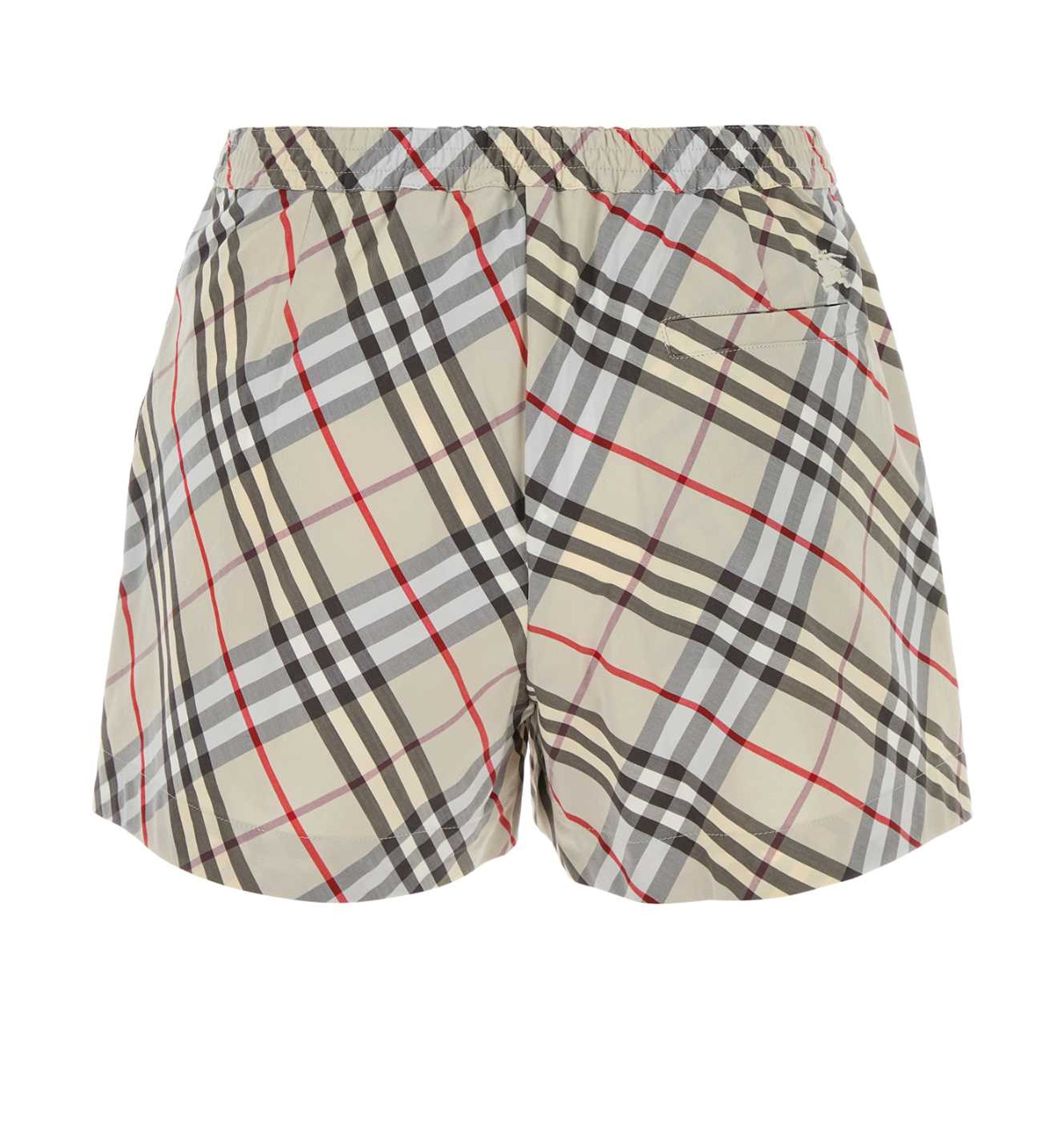 Embroidered Poplin Shorts