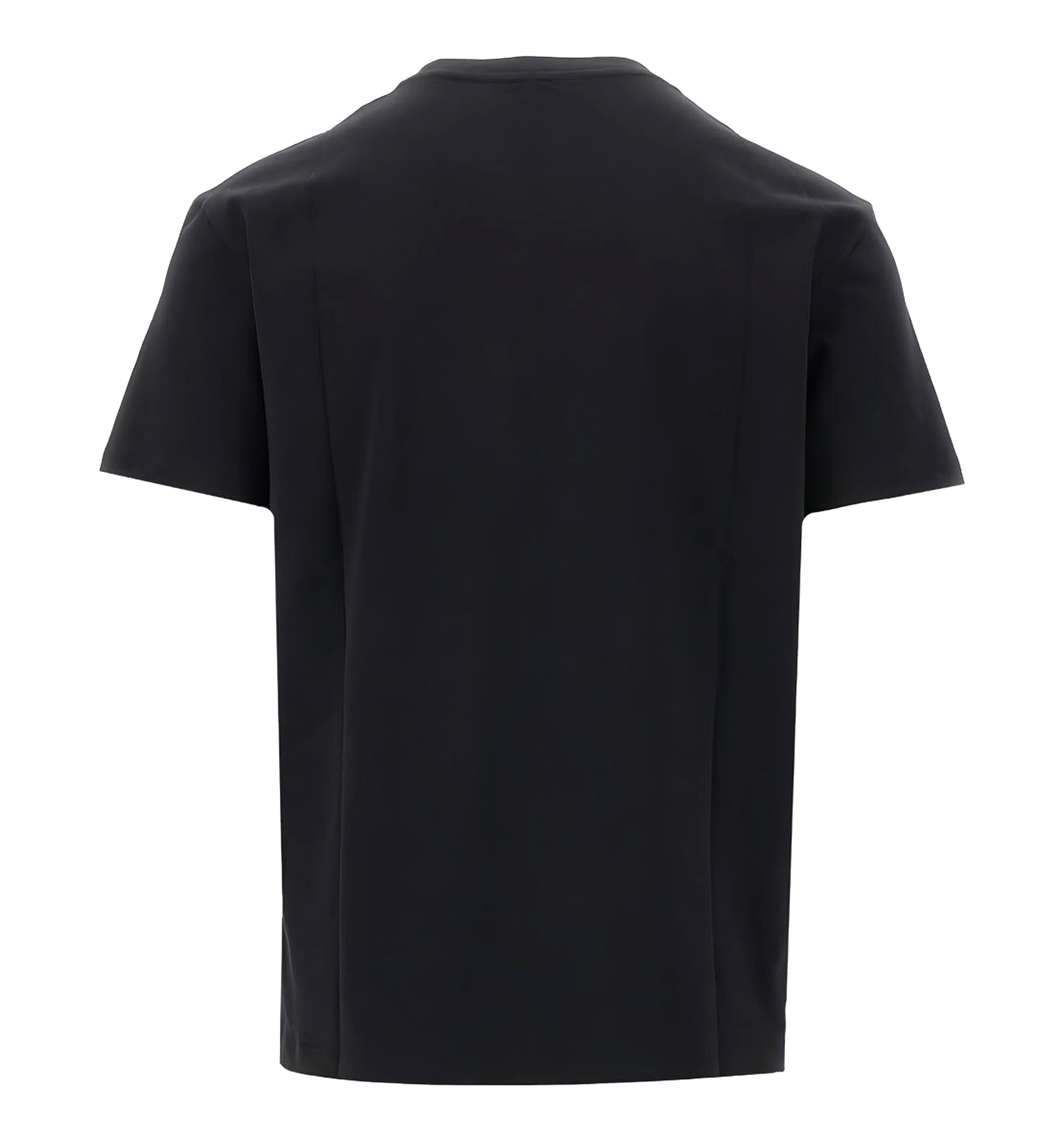 Cotton T-Shirt With Vlogo Patch