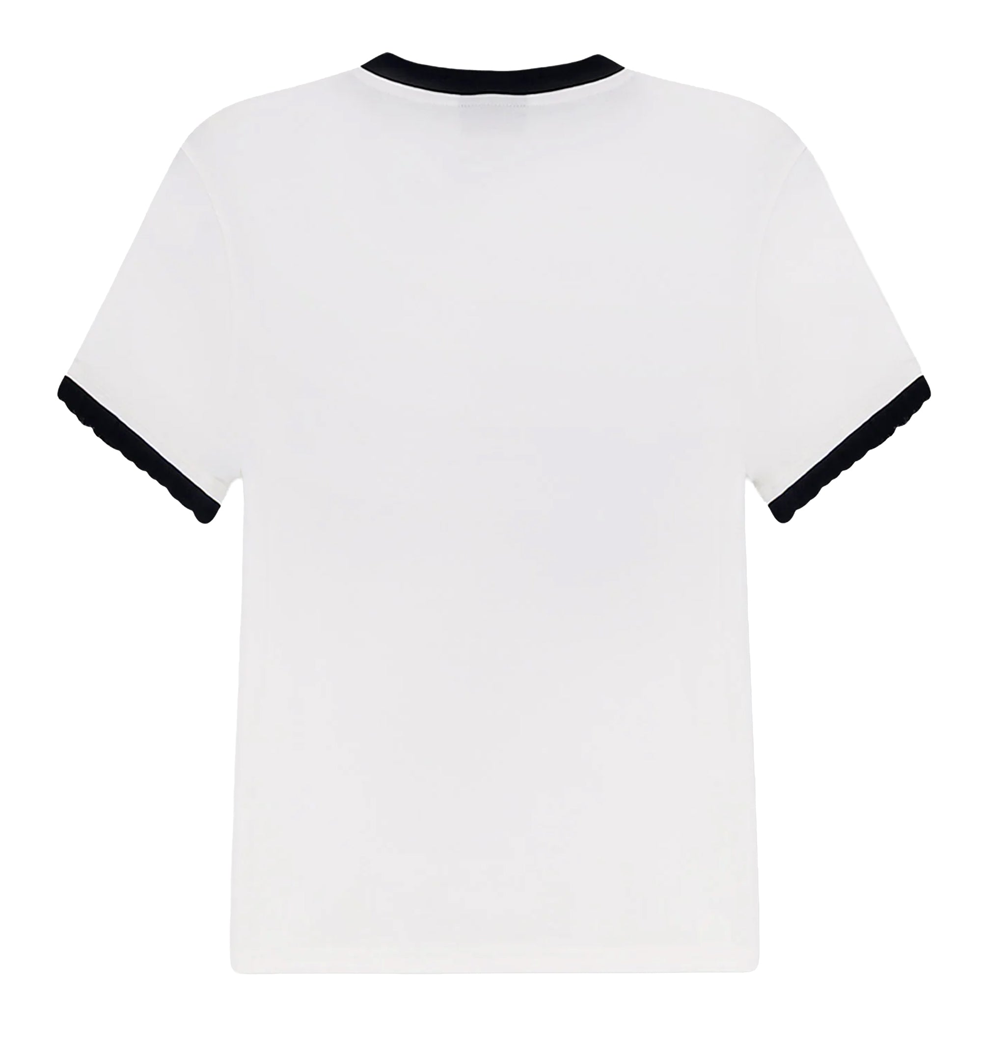 Cotton Jersey T-Shirt With Print