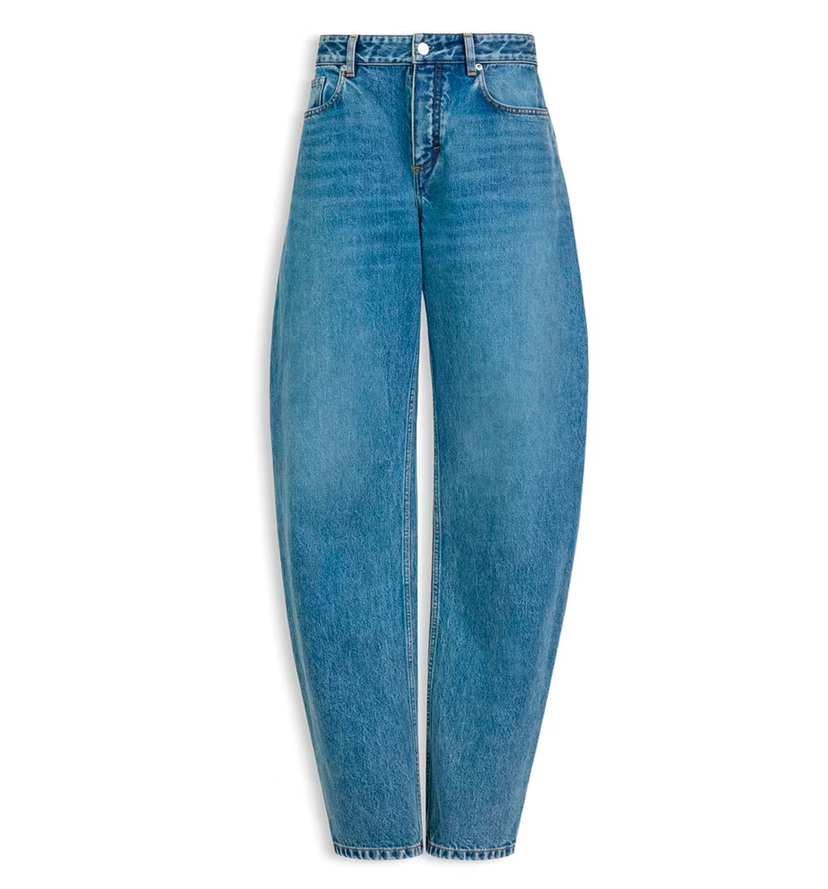 Round Denim Jeans