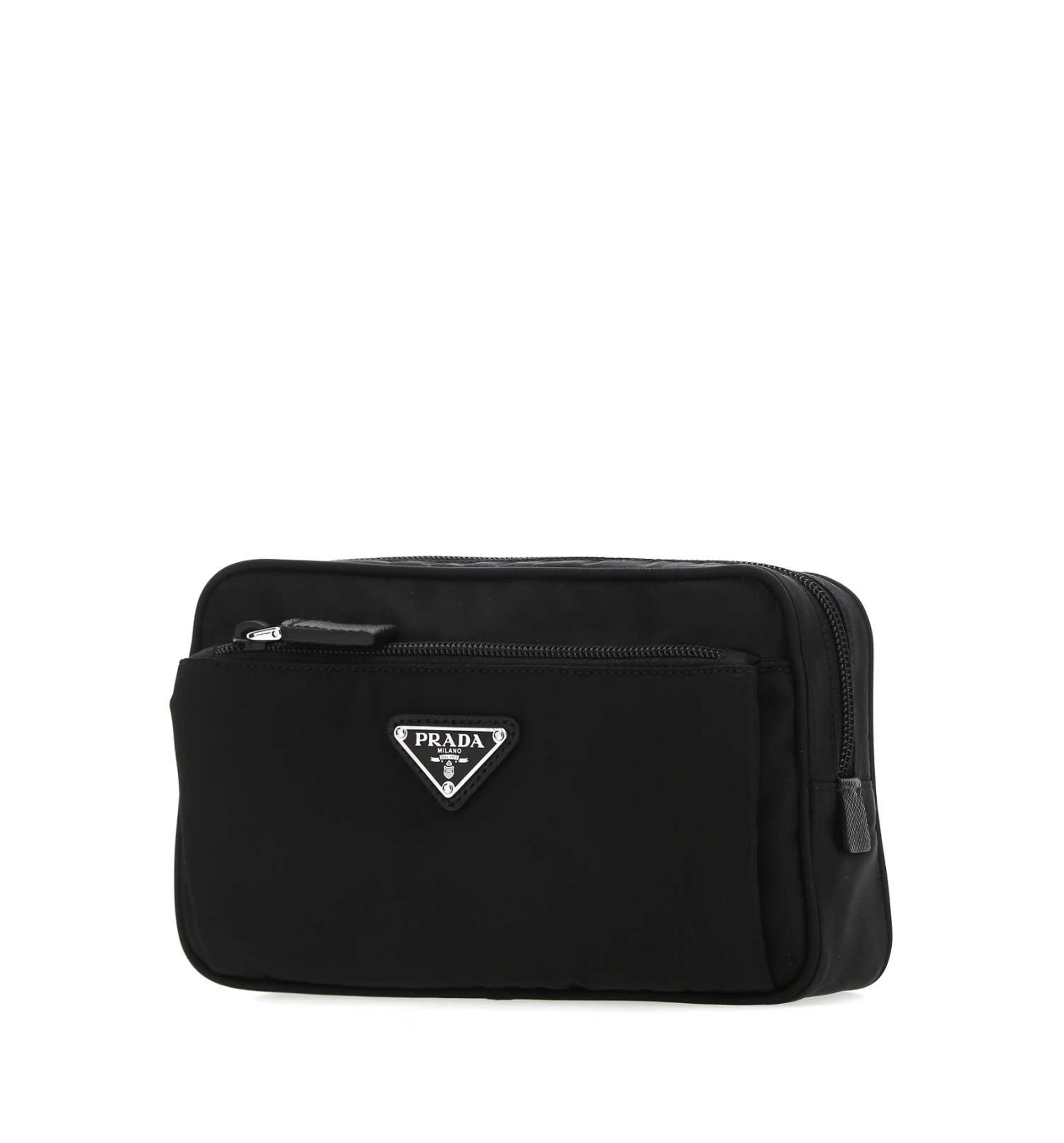 Re-Nylon And Saffiano Belt Bag