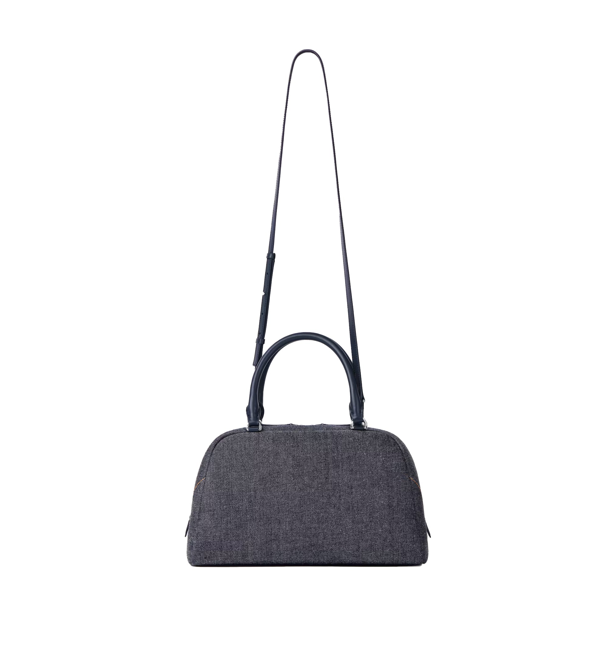 Antigona East-West Bowling Bag In Denim
