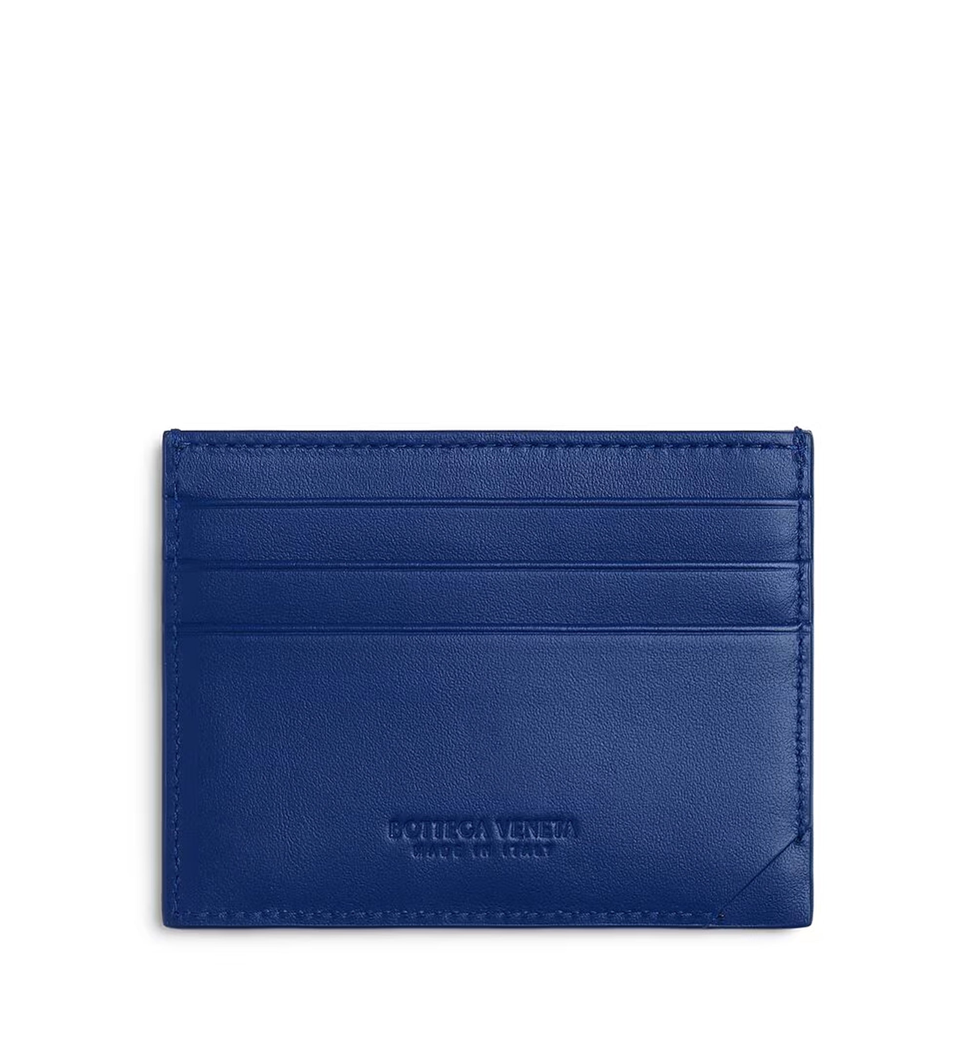 Intrecciato Stamp Credit Card Case