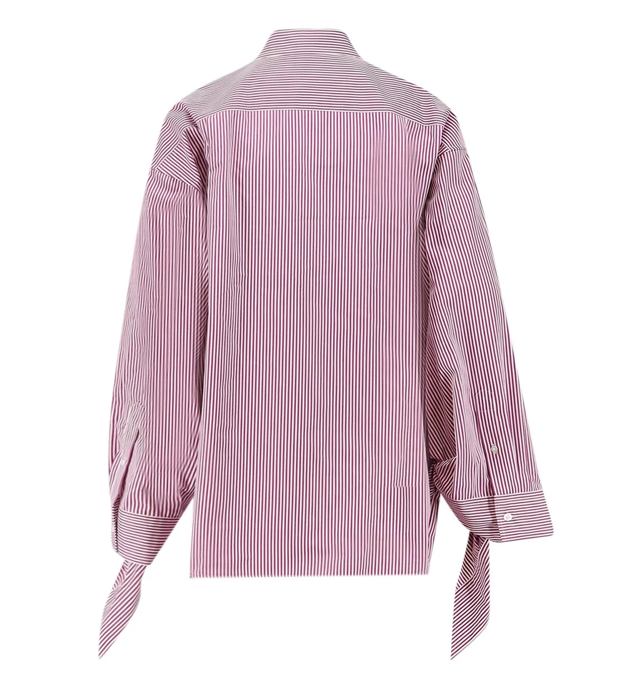 Pinstriped Knott Cuffs Shirt