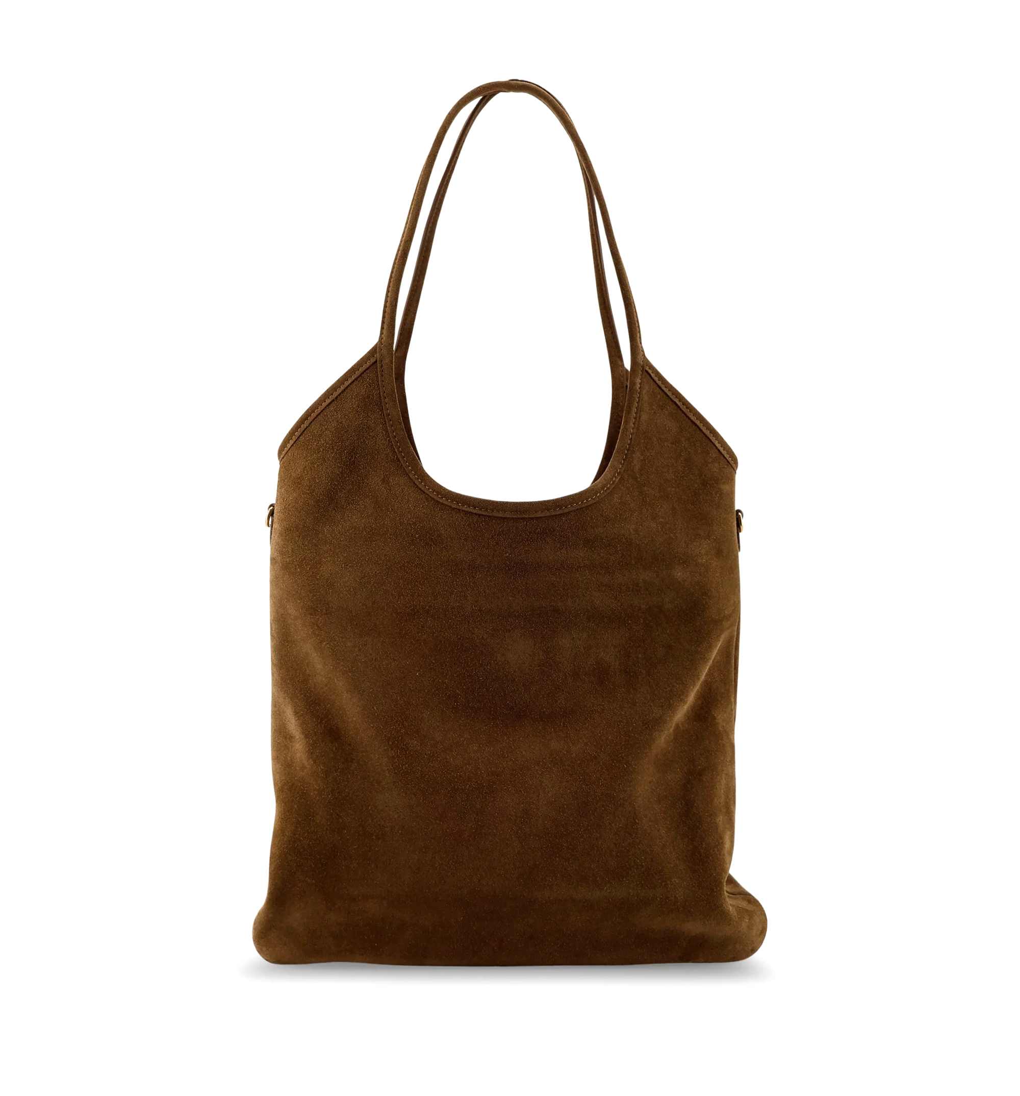 Suede Shopping Bag