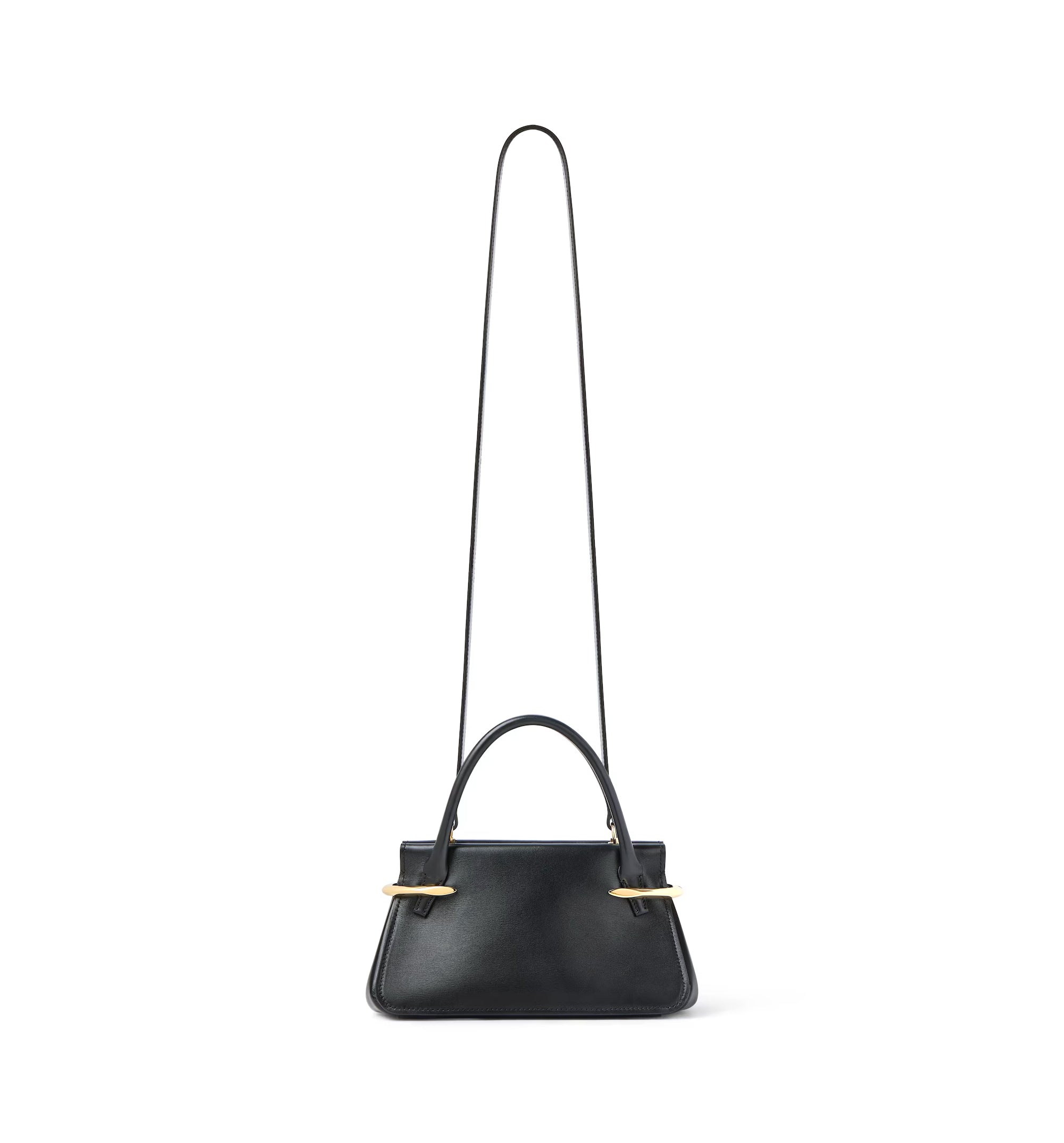 Mini Pinch Bag In Leather