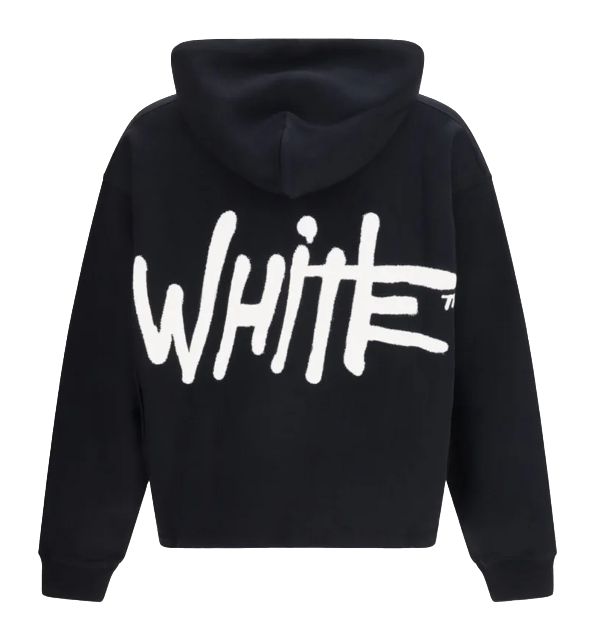 Spray Logo Loose Hoodie