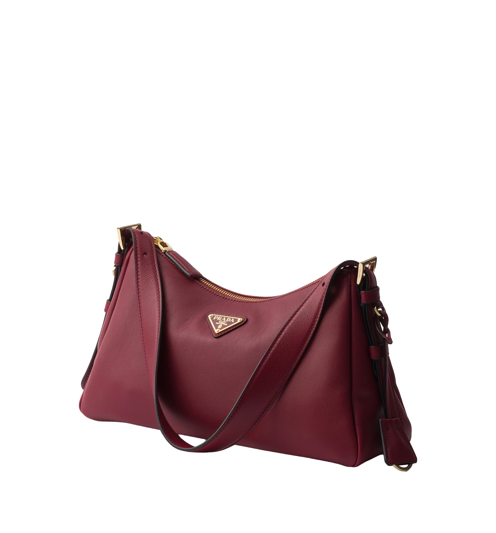 Prada Aimée Medium Leather Shoulder Bag