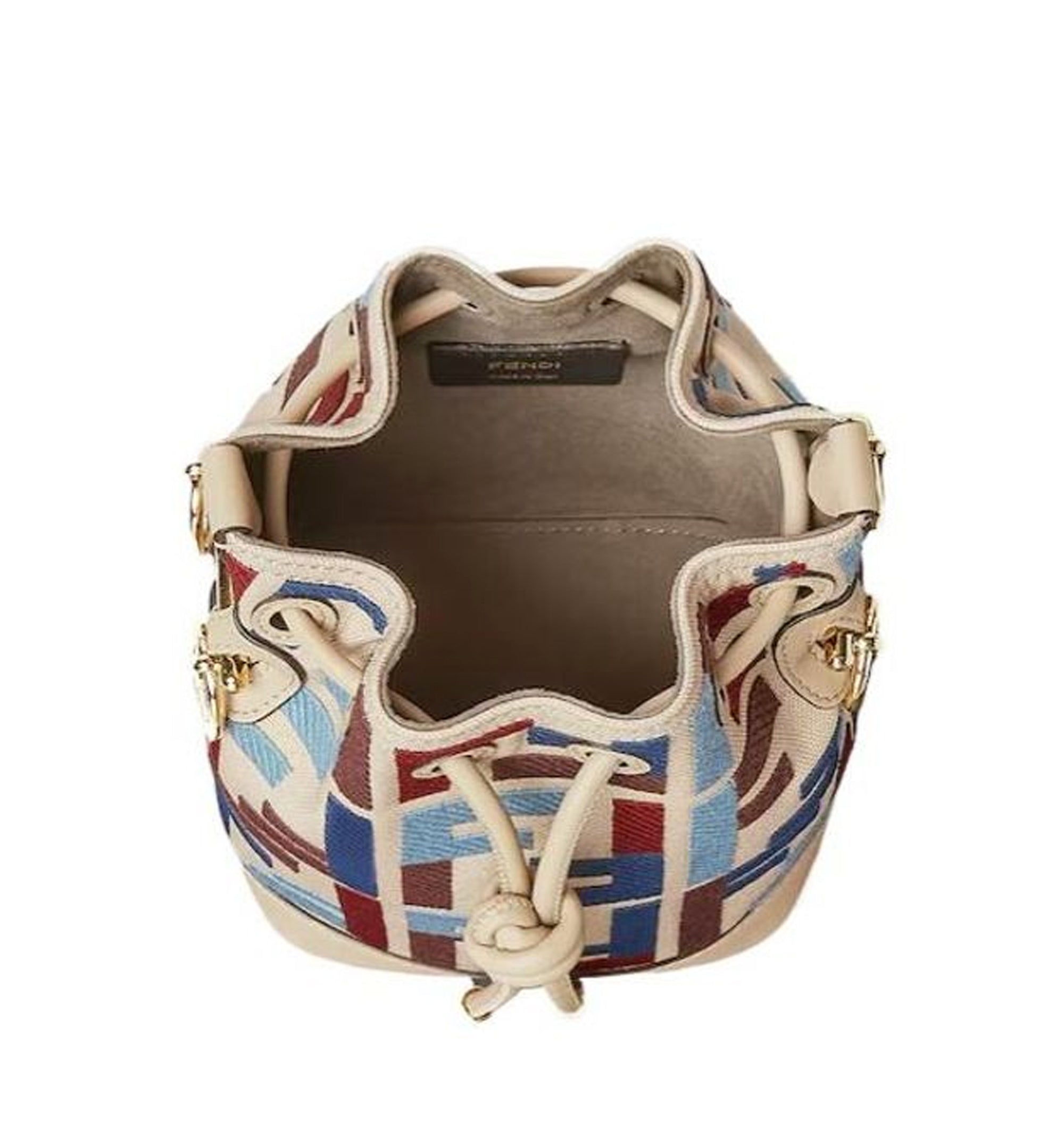 Mon Tresor Crossbody Bag With Multicolor FF Embroidery