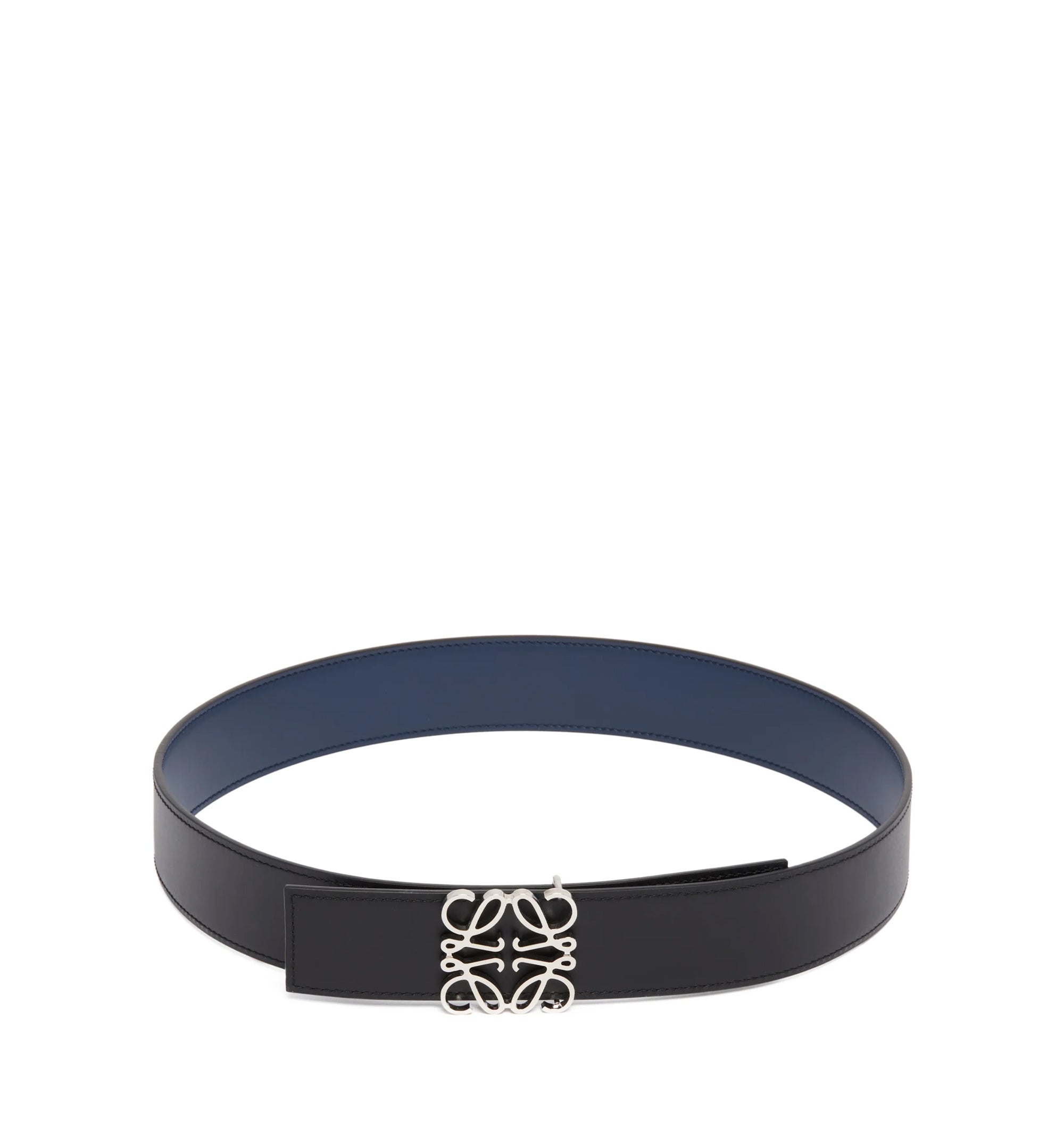 Reversible Anagram Belt In Smooth Calfskin