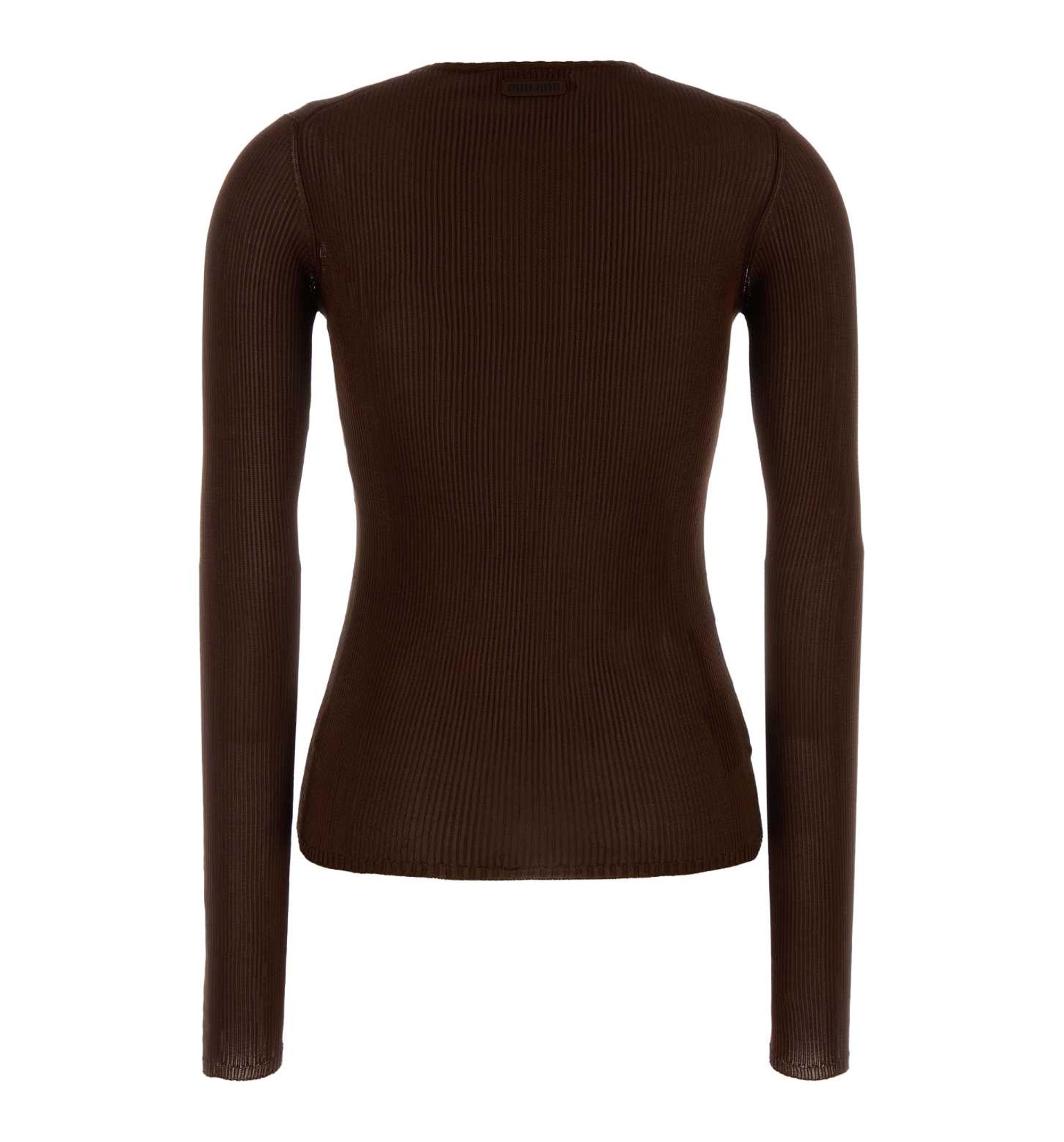 Silk V-Neck Sweater