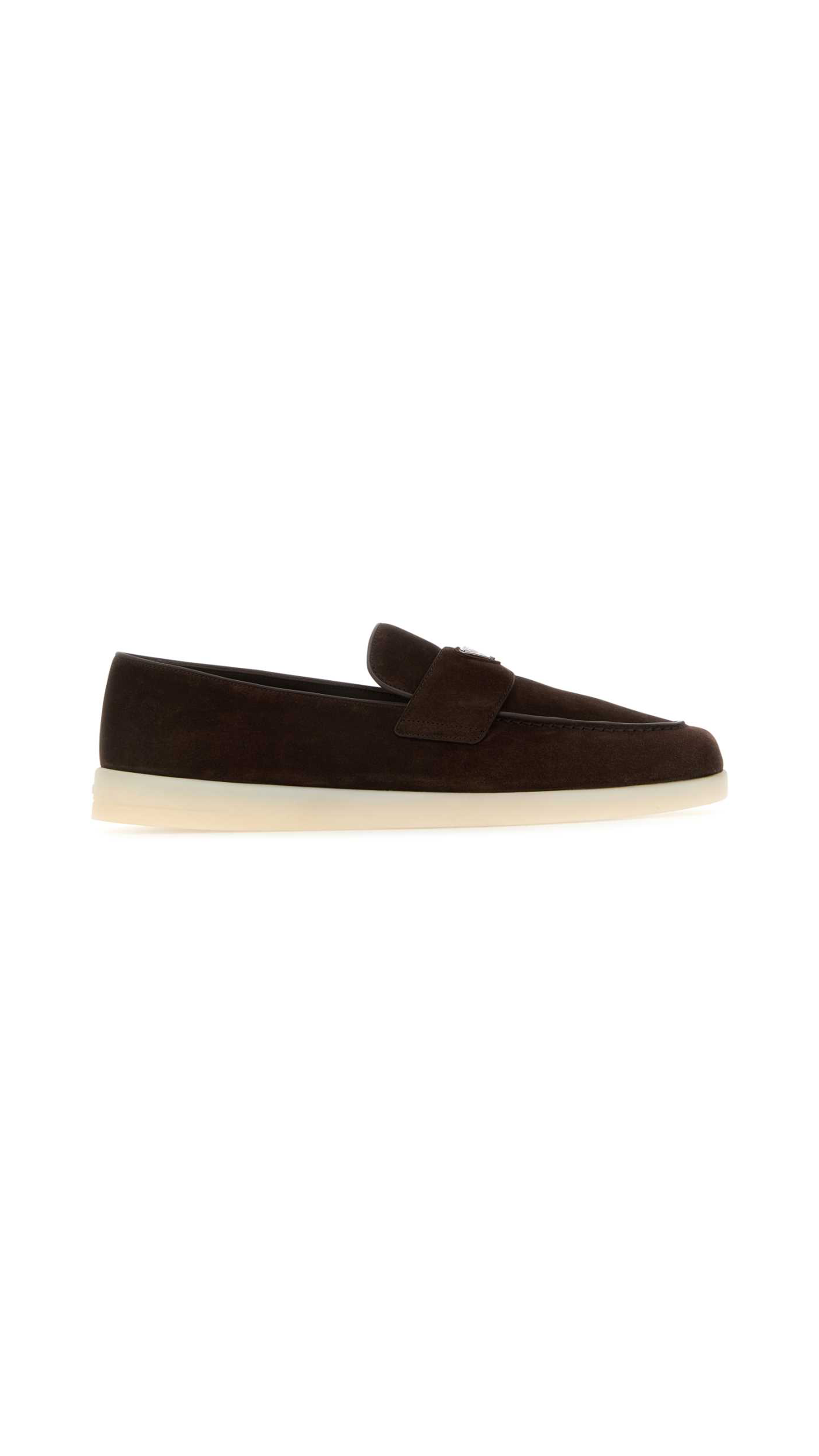 Suede Loafers - Dark Brown