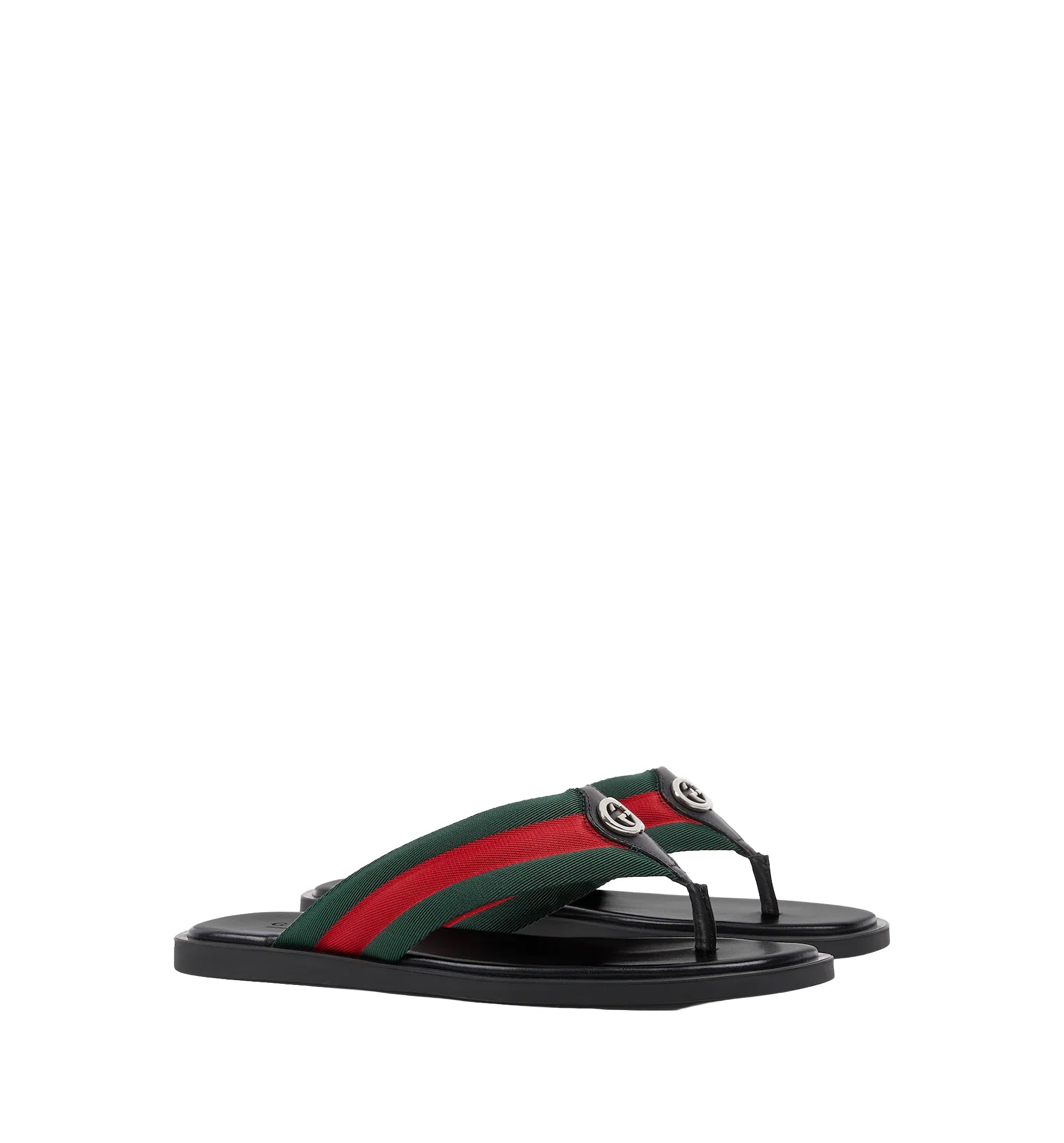 Men's Thong Sandal With Interlocking G