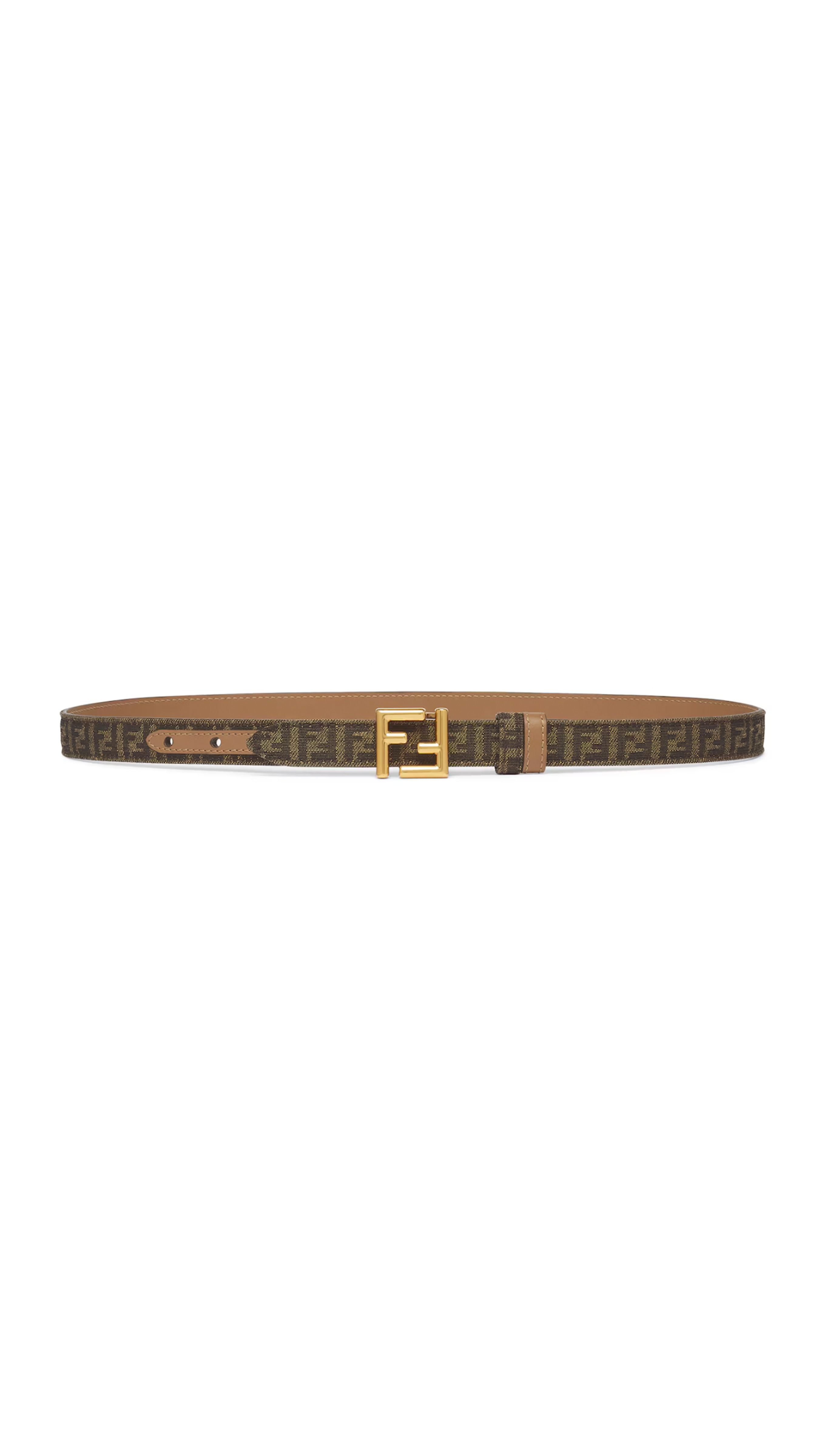 FF Jacquard Reversible Belt - Brown