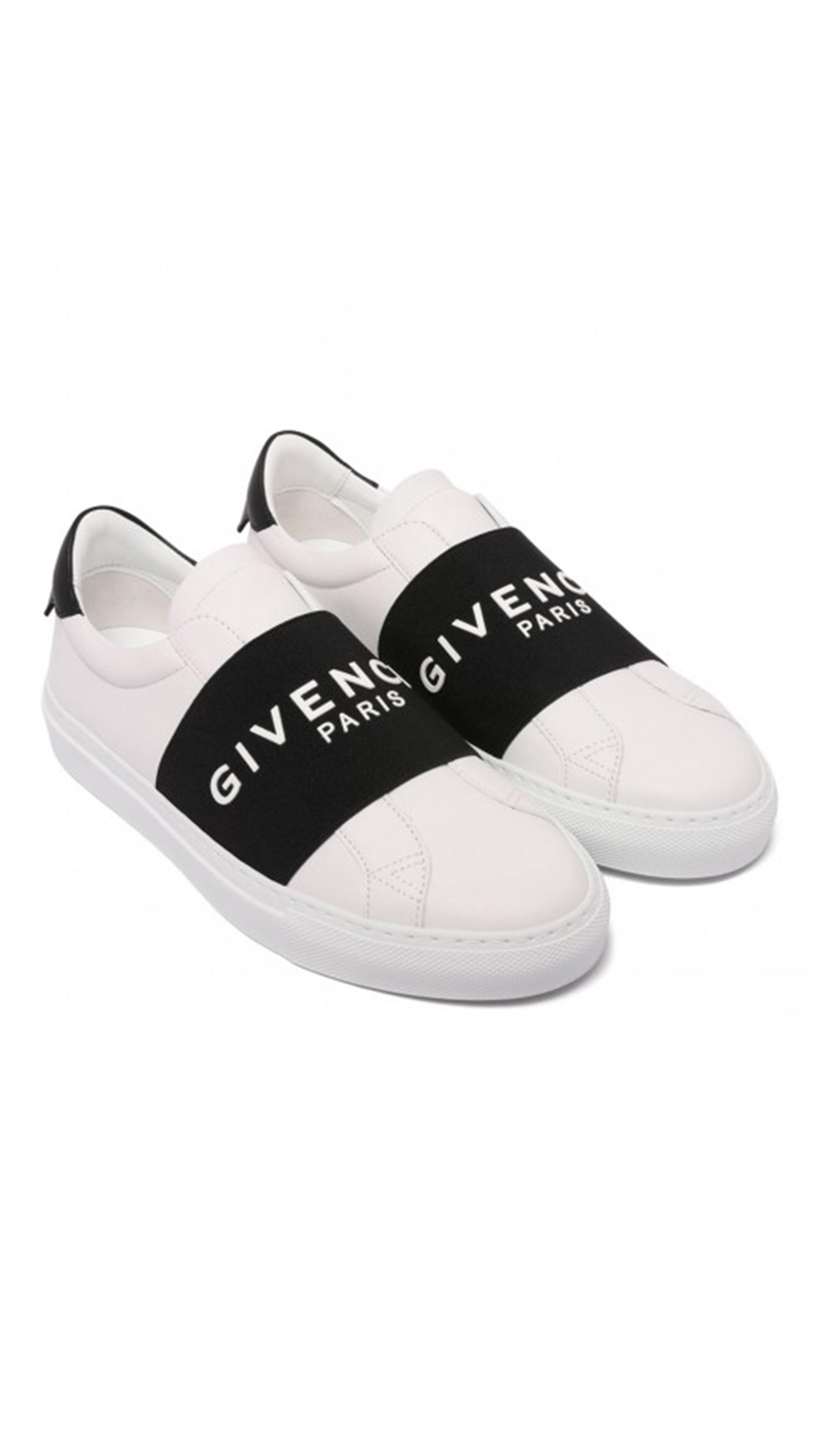 Urban Street Sneakers in Leather with Elastic Band