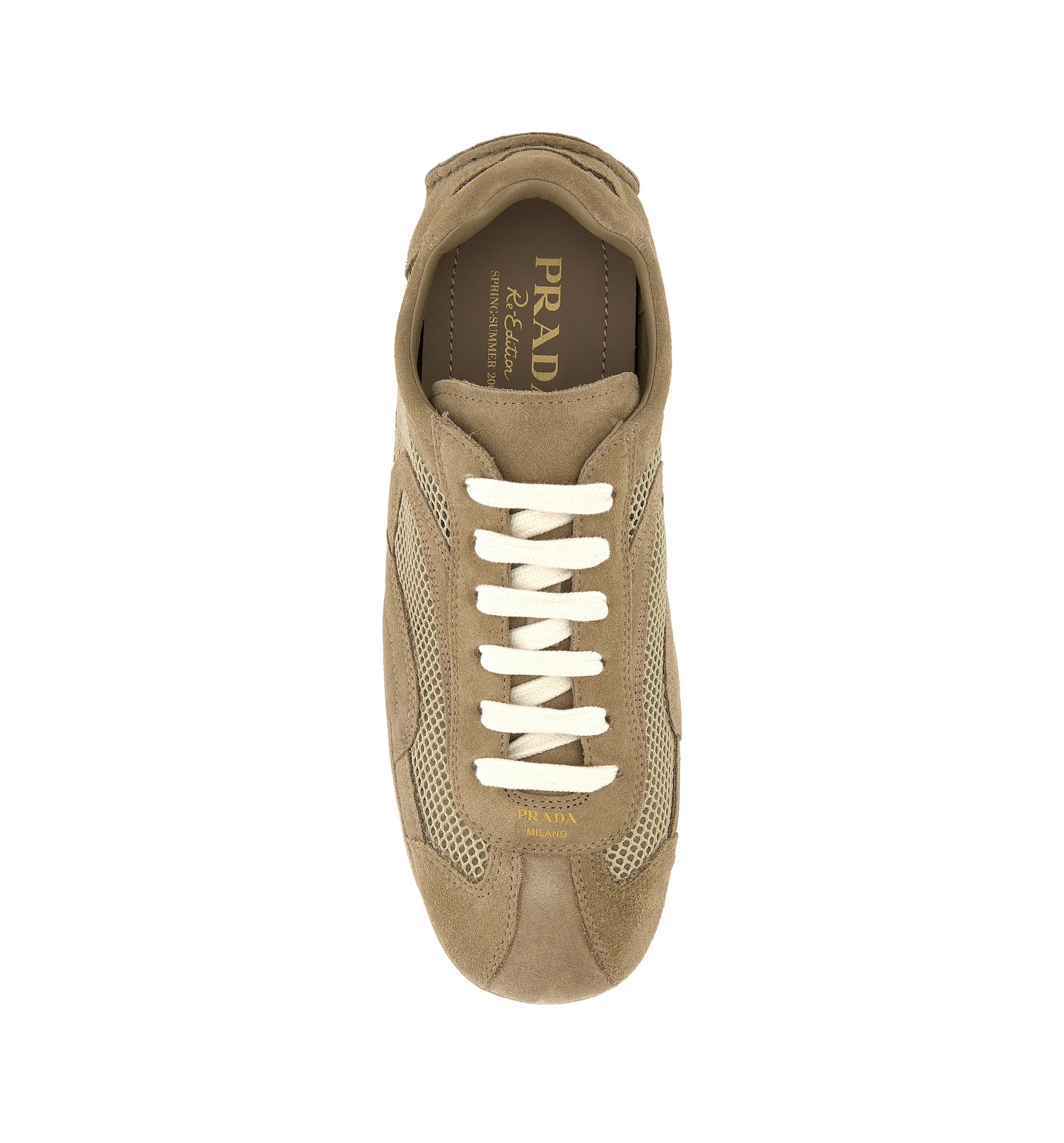 Montecarlo Re-Edition 2005 Suede And Mesh Sneakers