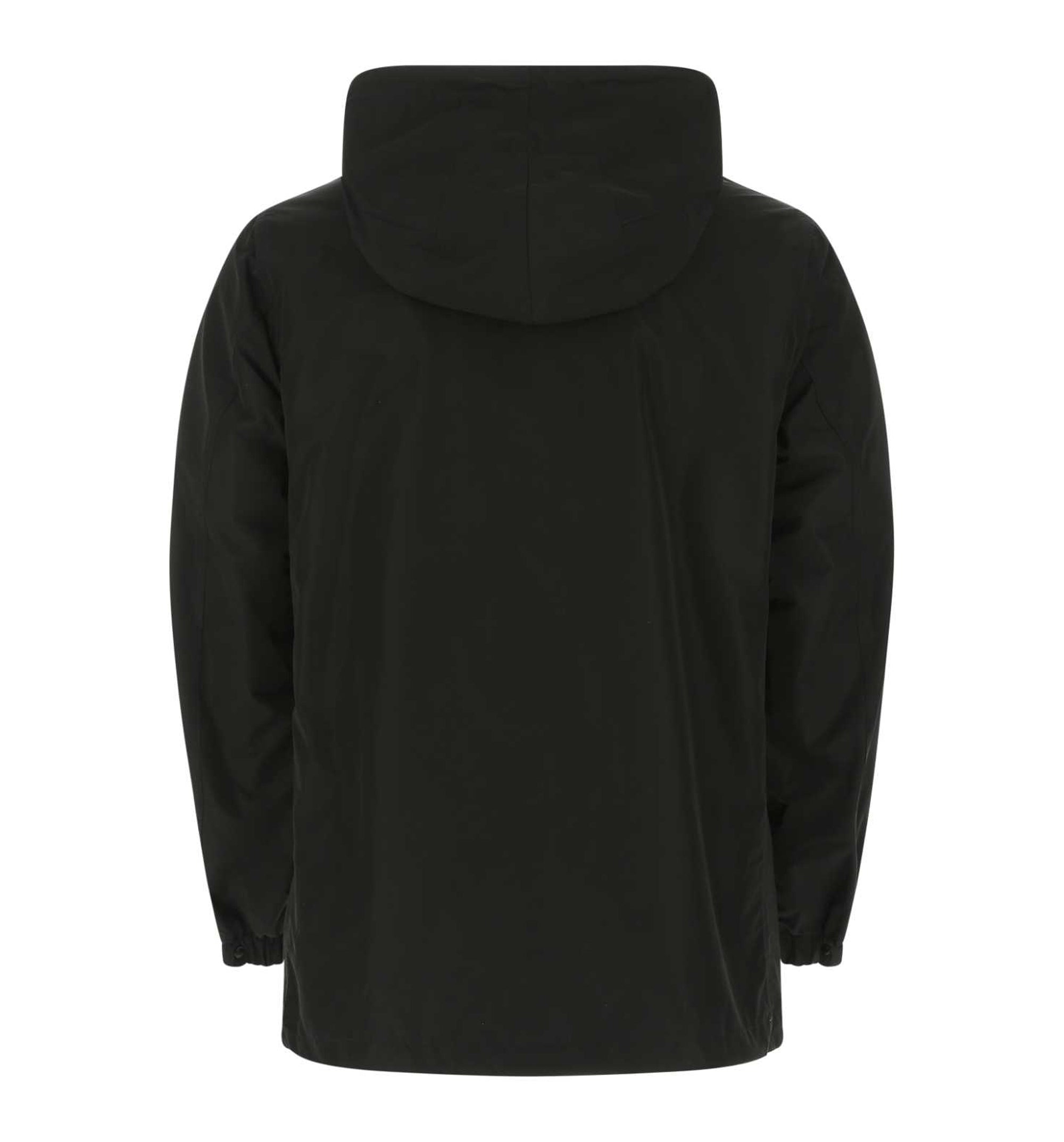 Reversible Check Hooded Jacket