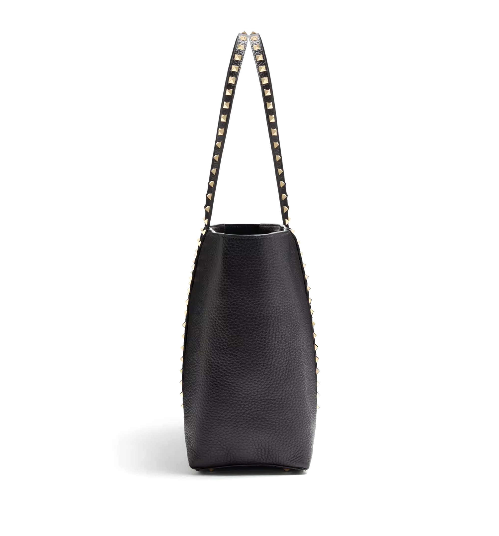 Valentino Garavani Rockstud Shopping Bag in Grainy Calfskin