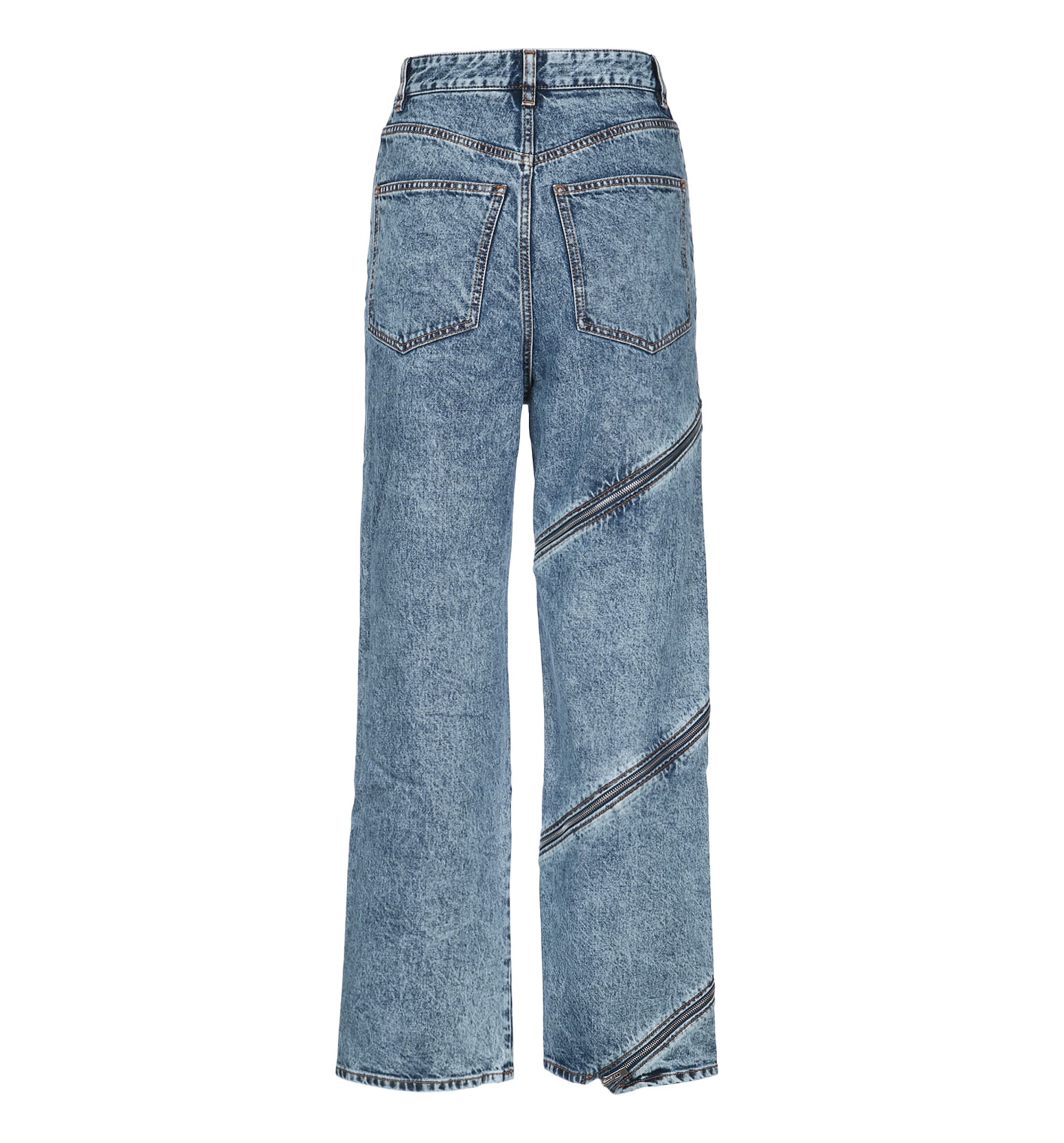 Spiral Denim Pants