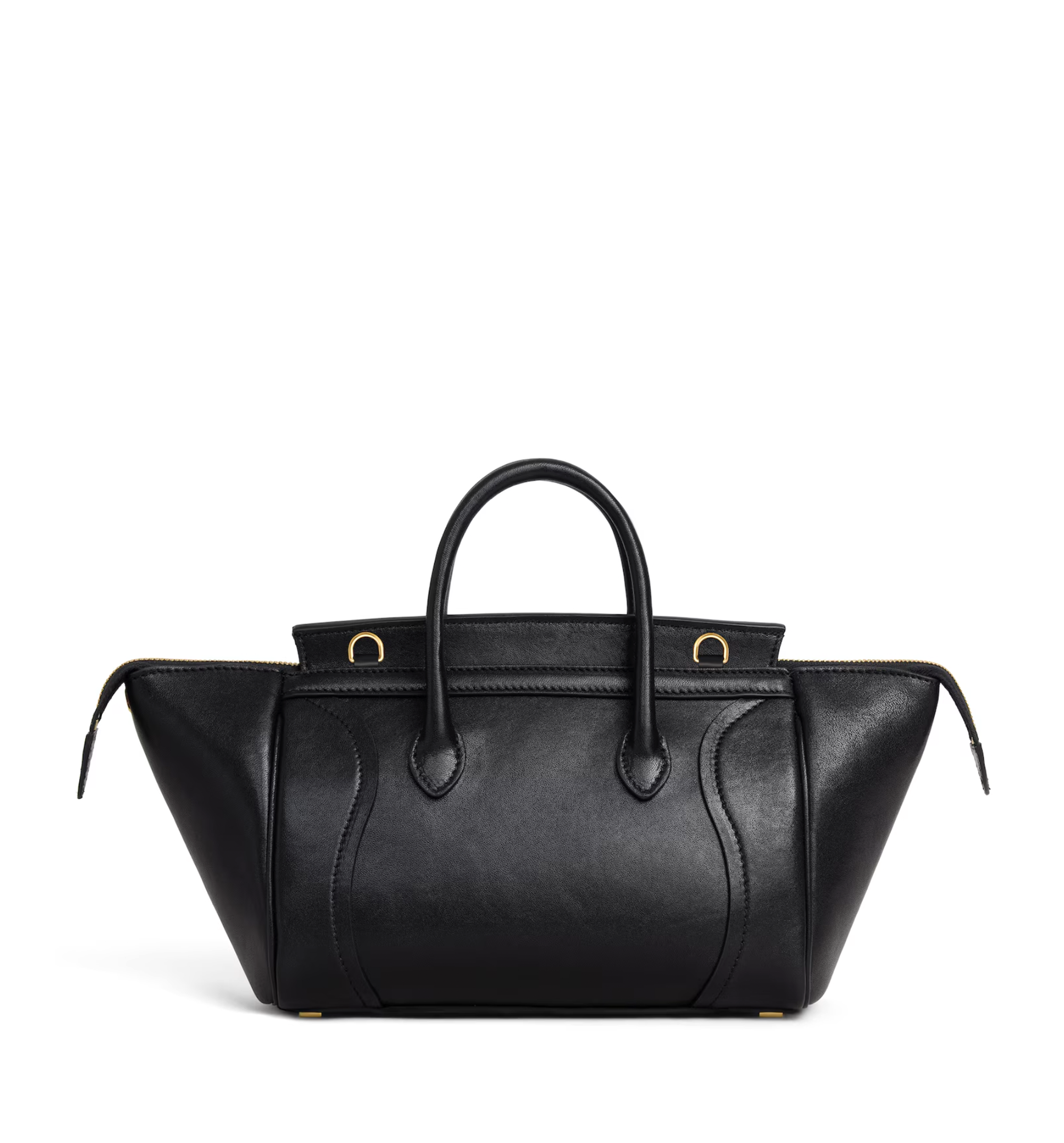 Small New Luggage in Supple Shiny Lambskin