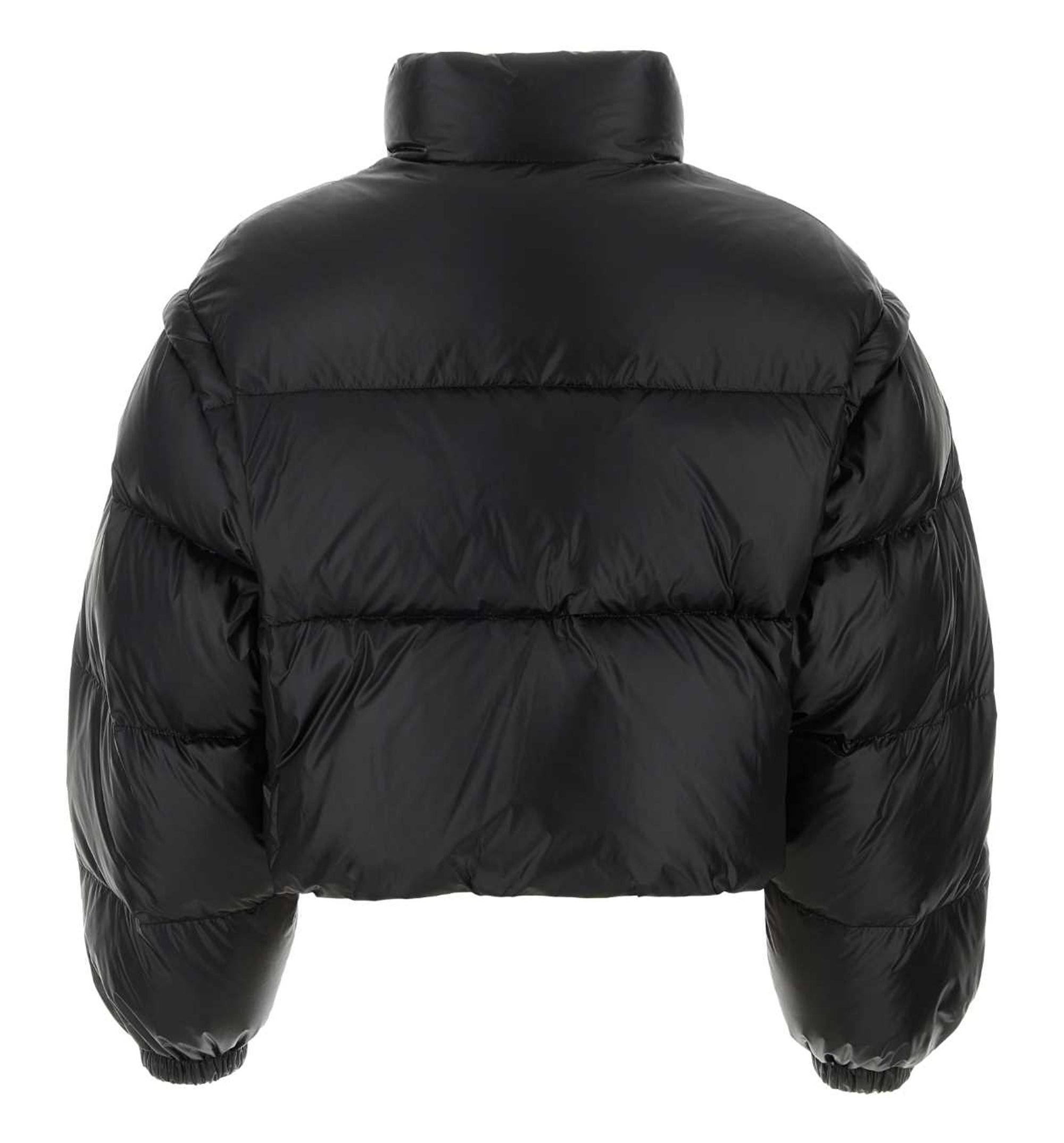 Re-Nylon Cropped Convertible Down Jacket