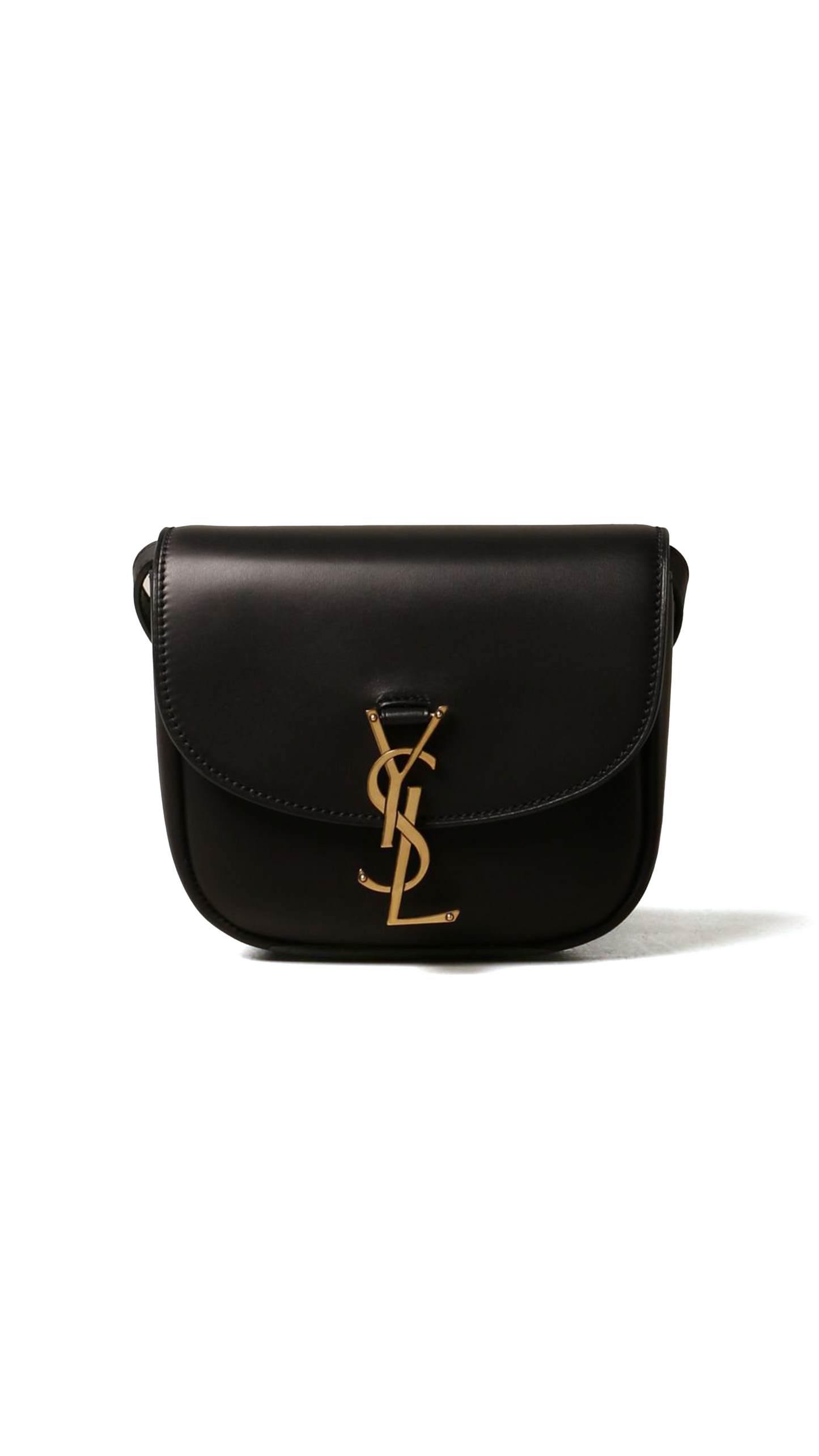 Ysl kaia small discount satchel in smooth leather