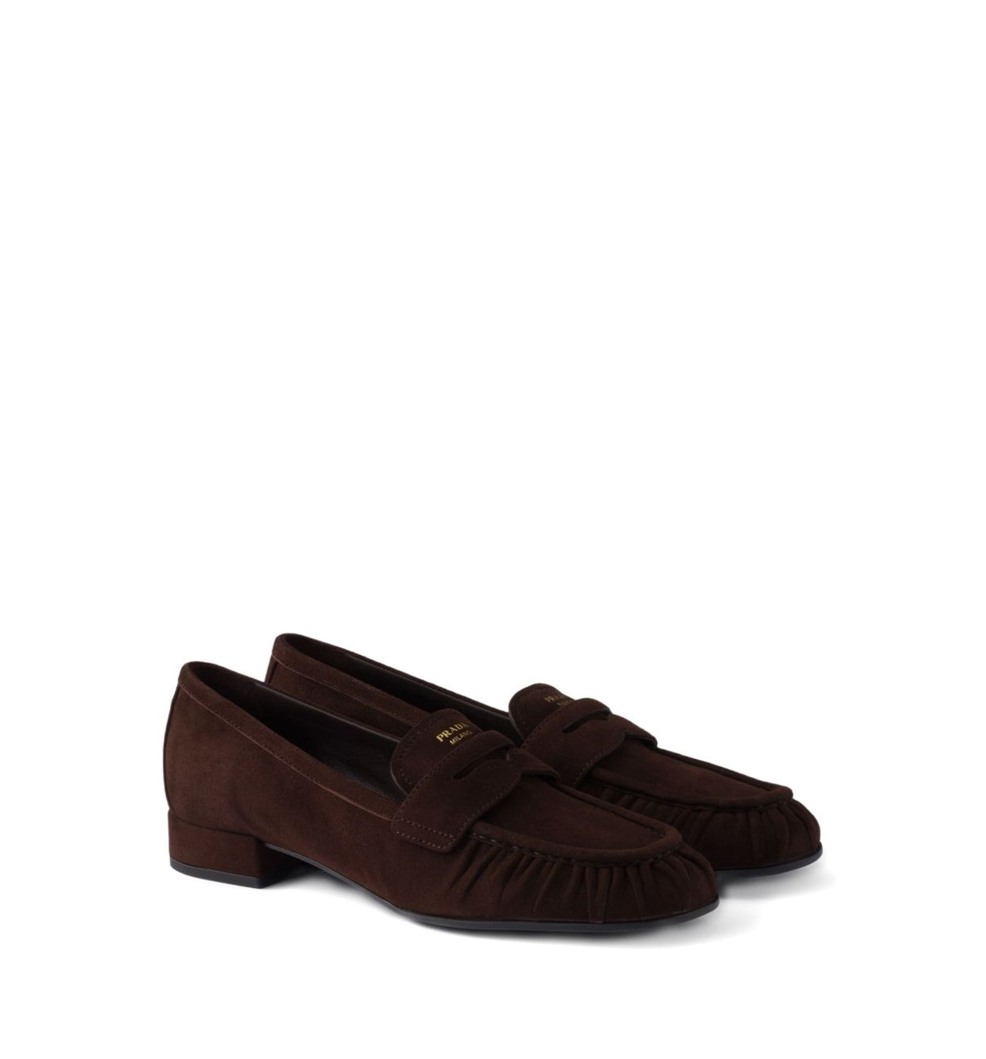 Suede Loafers