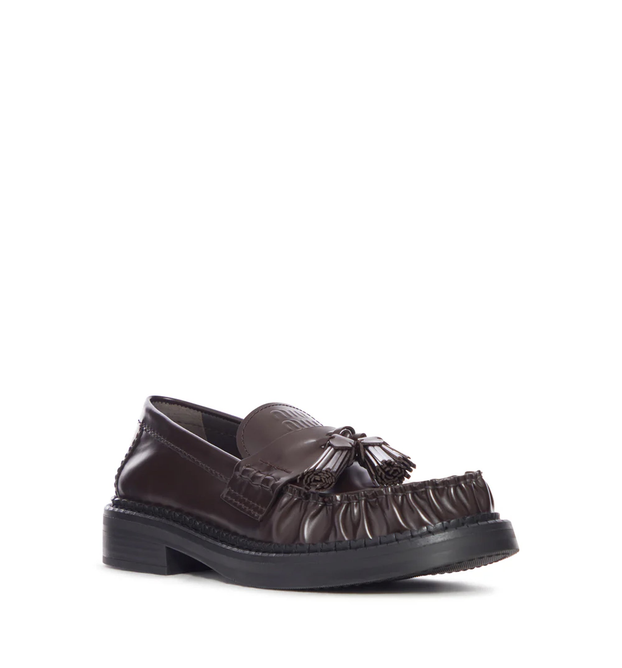 Tassel Loafers In Polished Leather