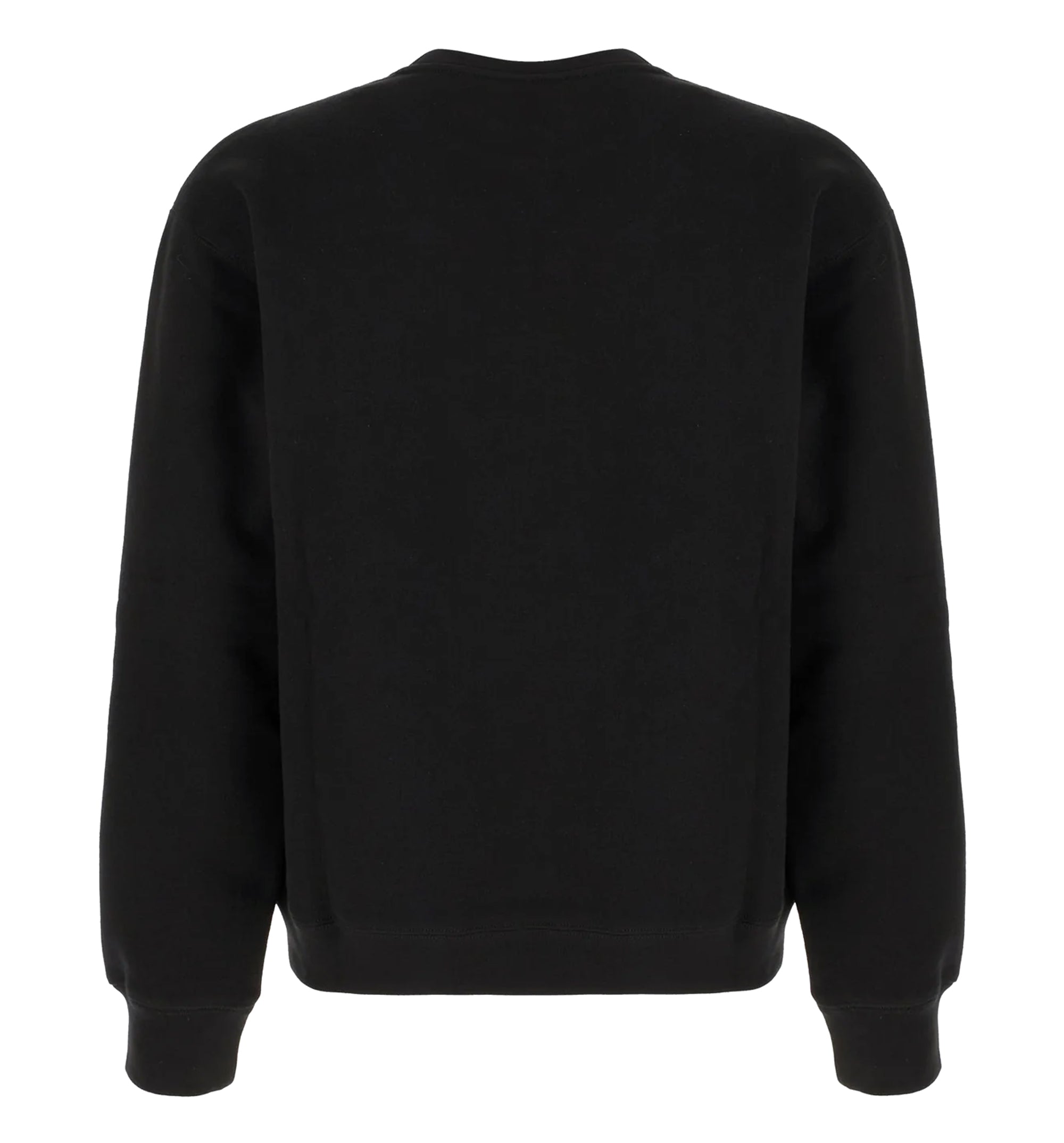 Cotton Crewneck Sweatshirt With Made In Valentino Print