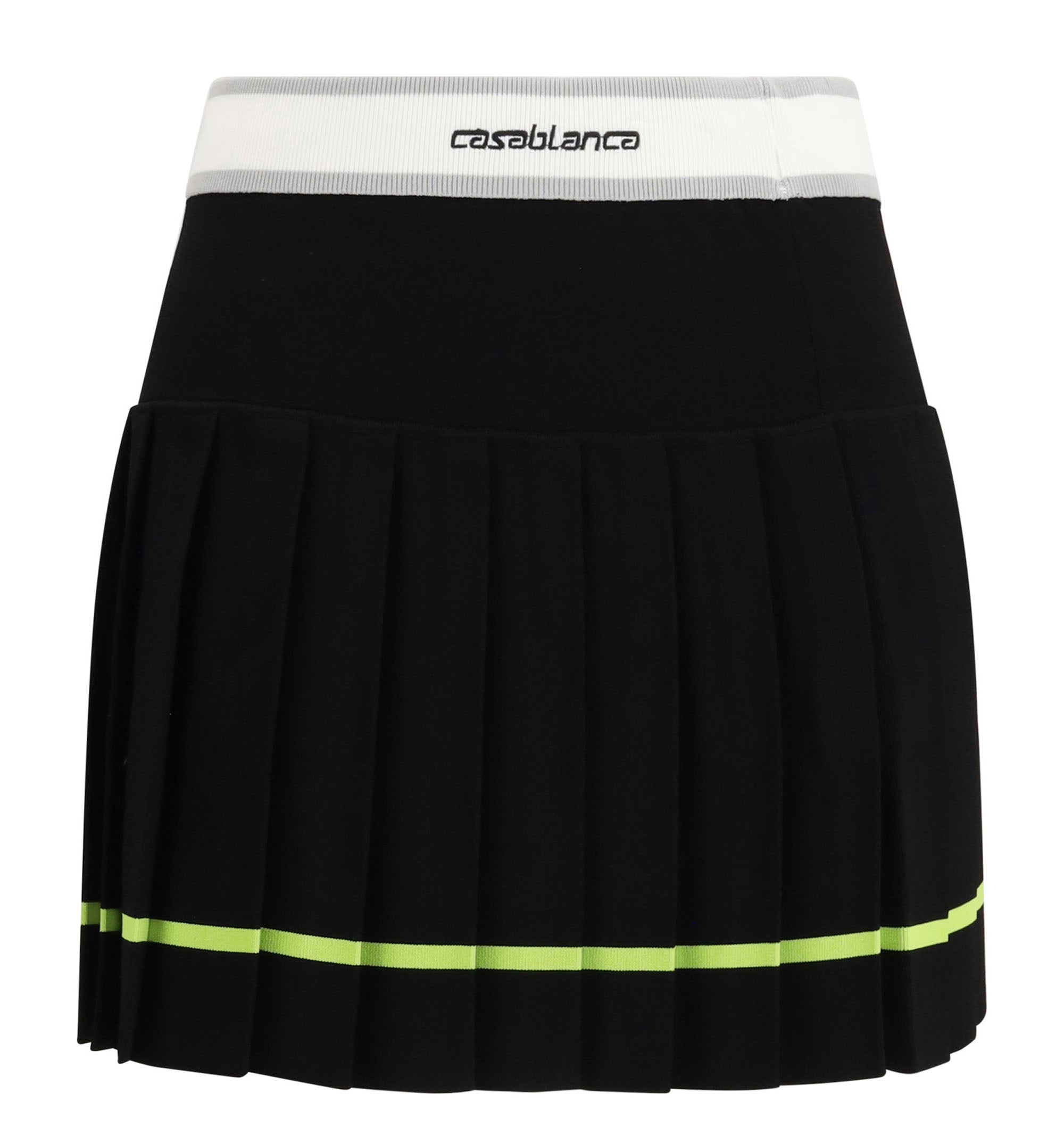 Striped pleated Skirt