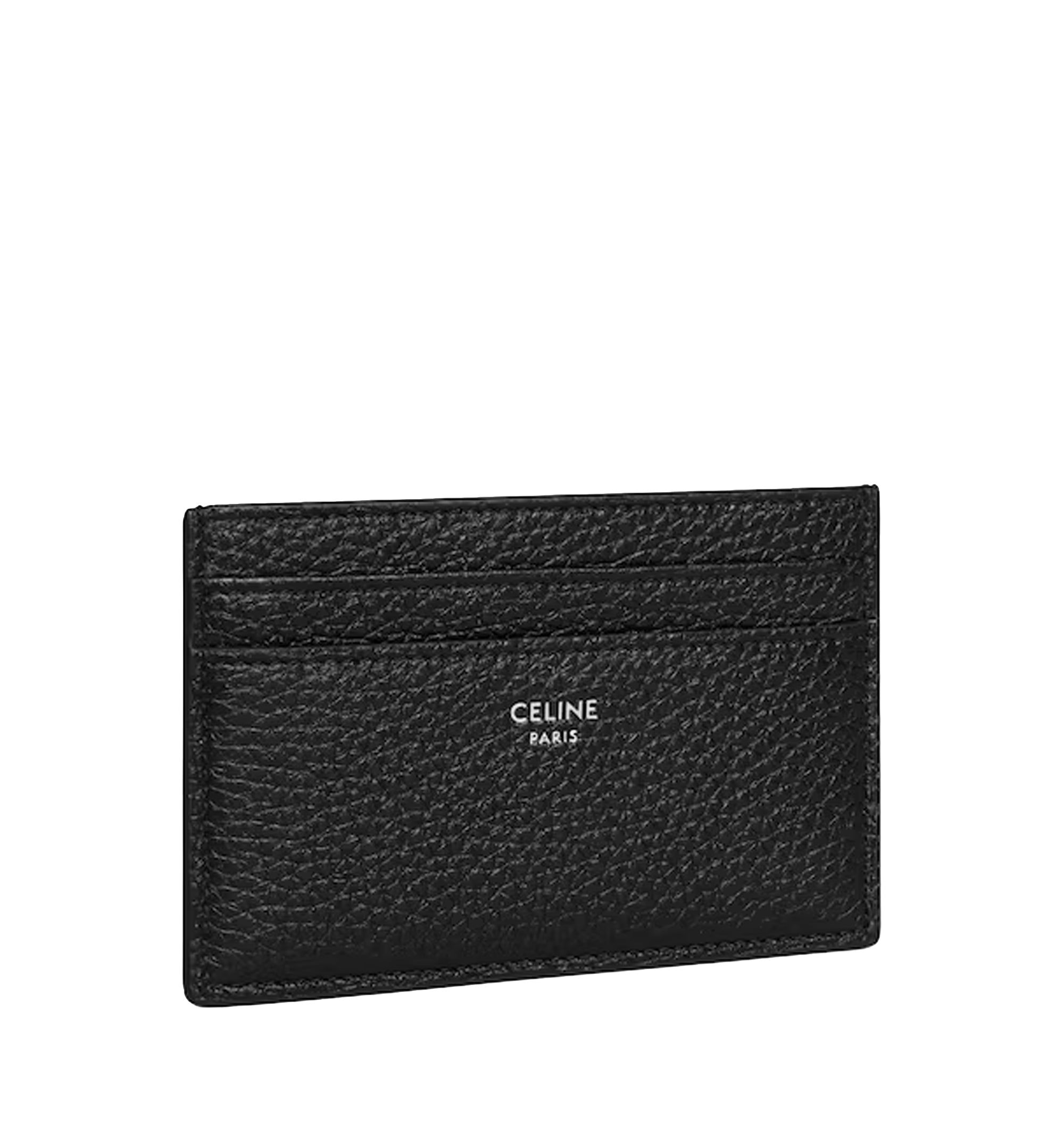 Card Holder In Grained Calfskin