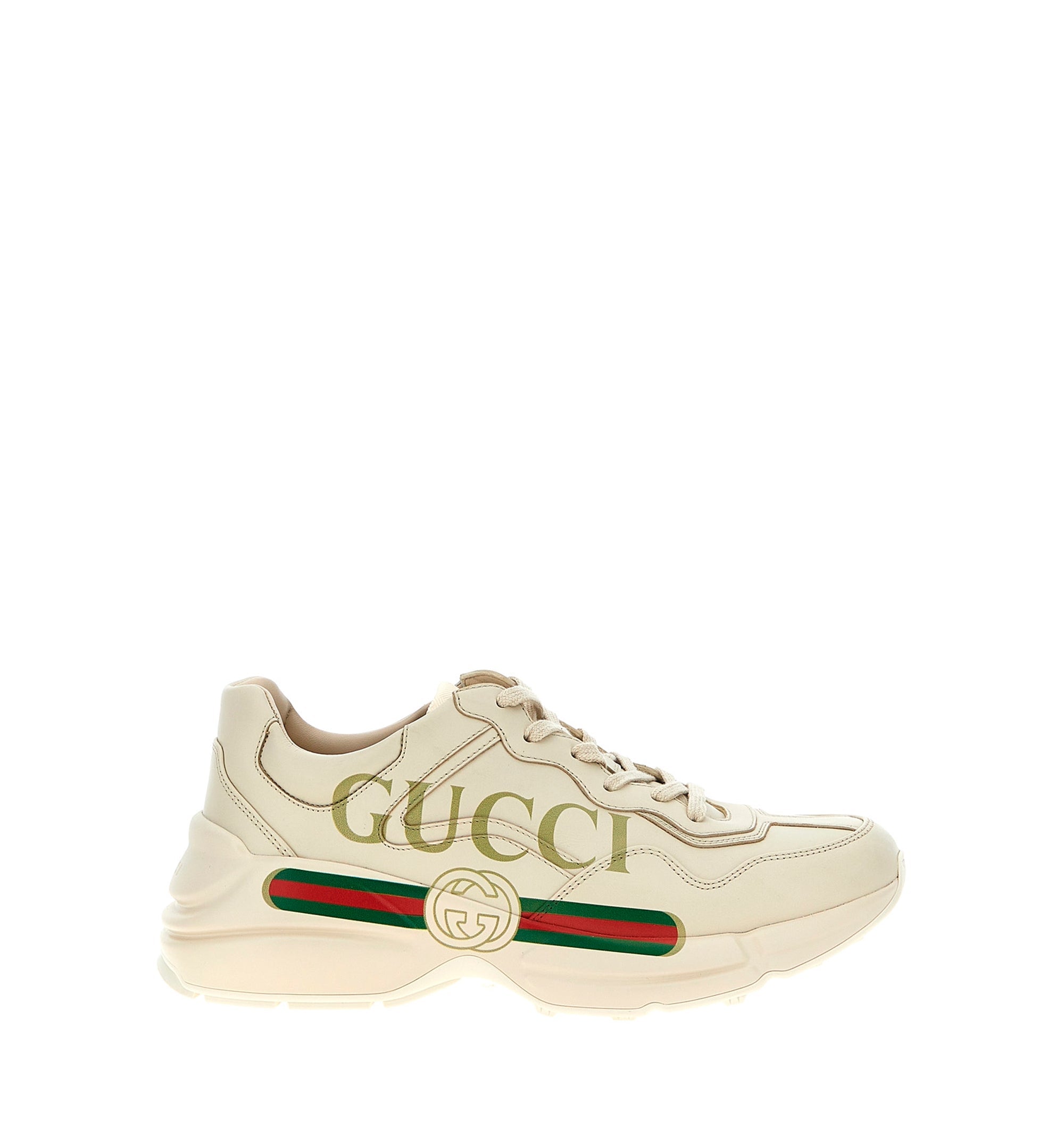 Men's Rhyton sneaker with Gucci logo