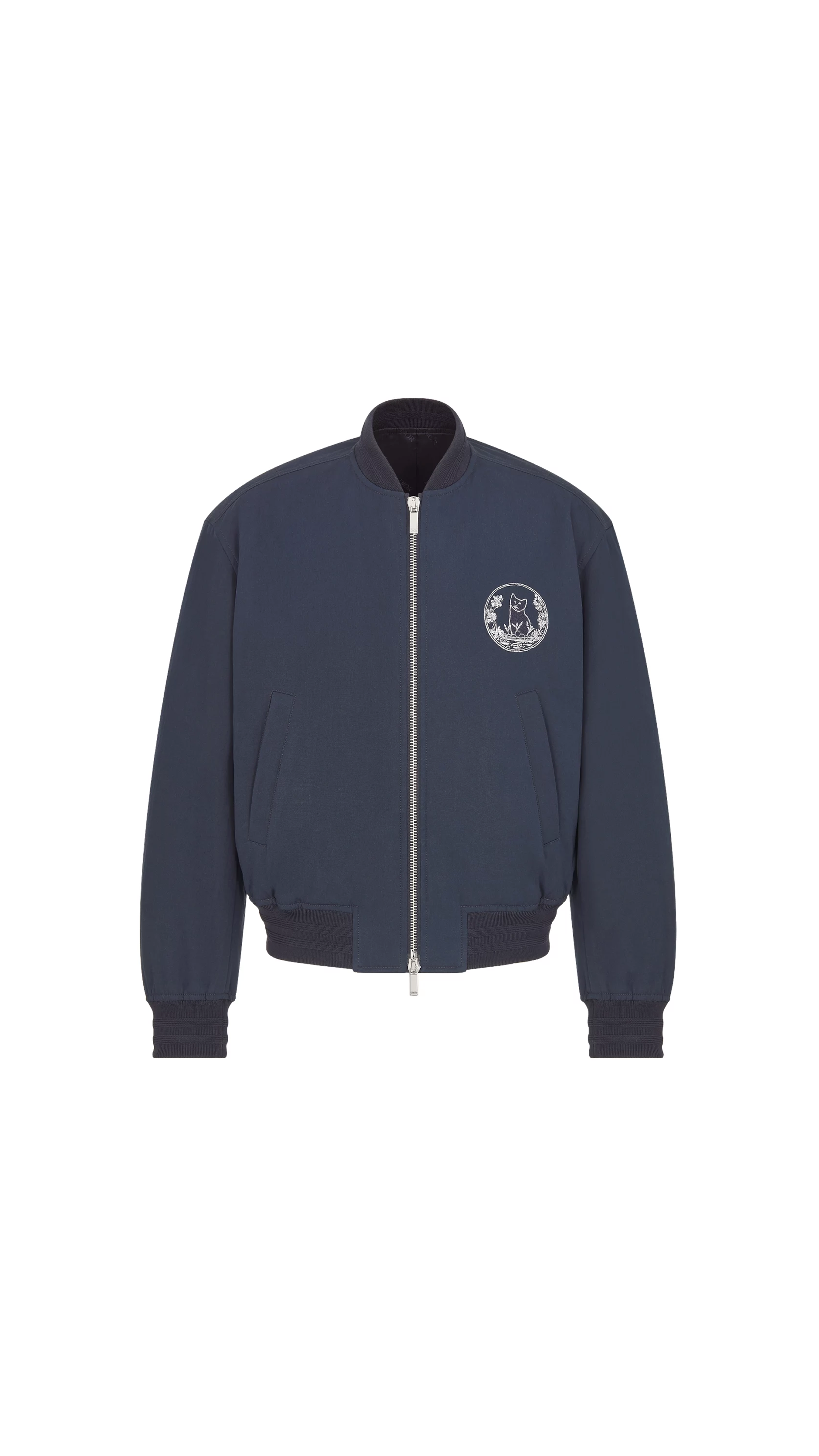 Dior & Hylton Nel Bomber Jacket - Navy