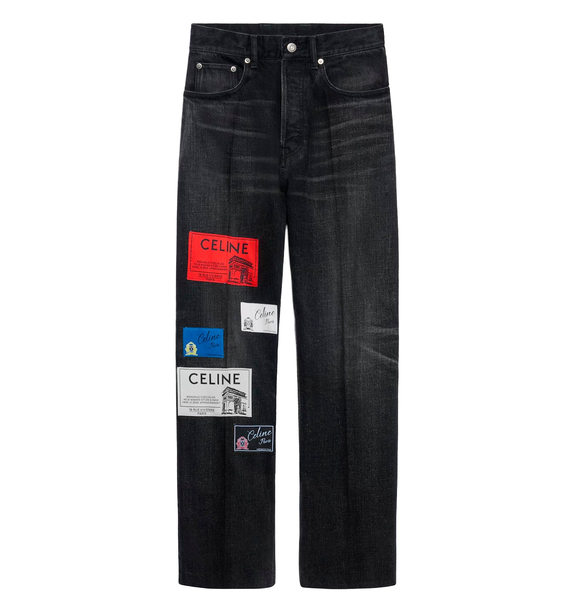 Boyfriend Jeans 001 In Cotton Denim