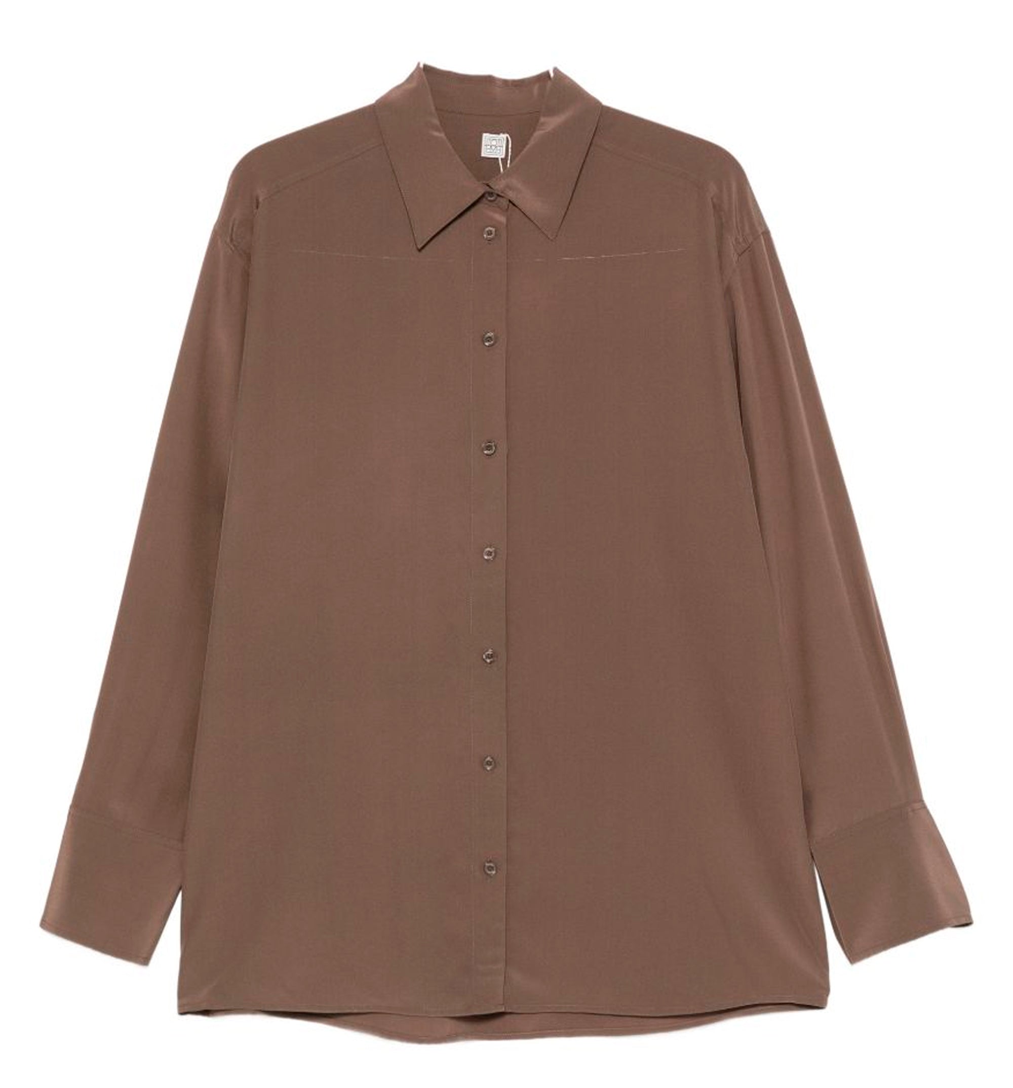 Crepe silk shirt