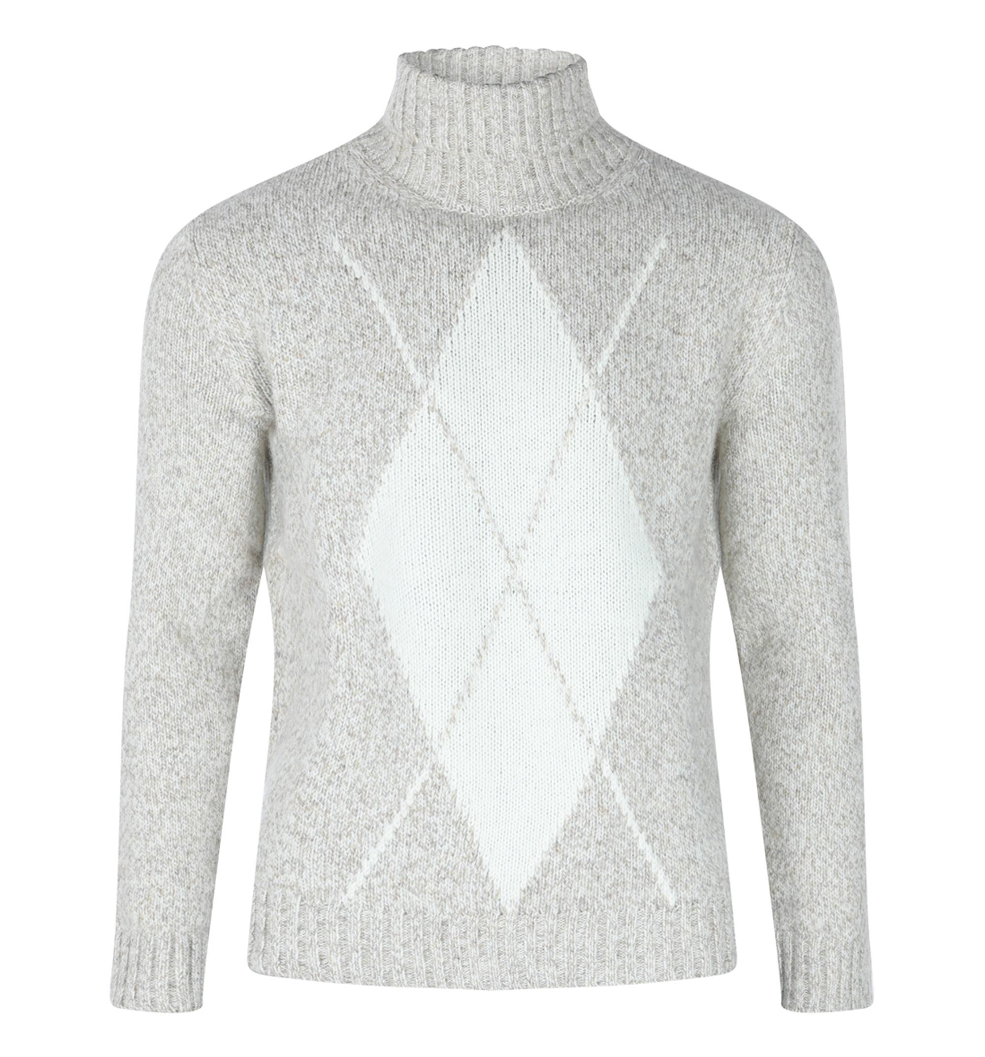Diamond Turtleneck Sweater
