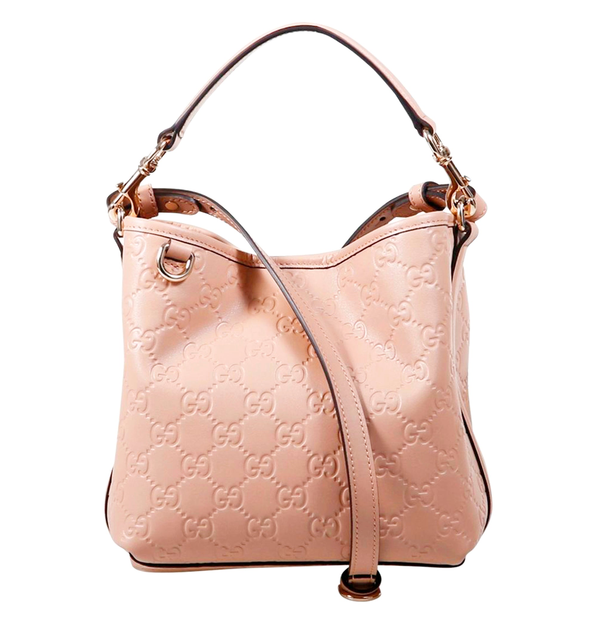GG Emblem Small Bucket Bag