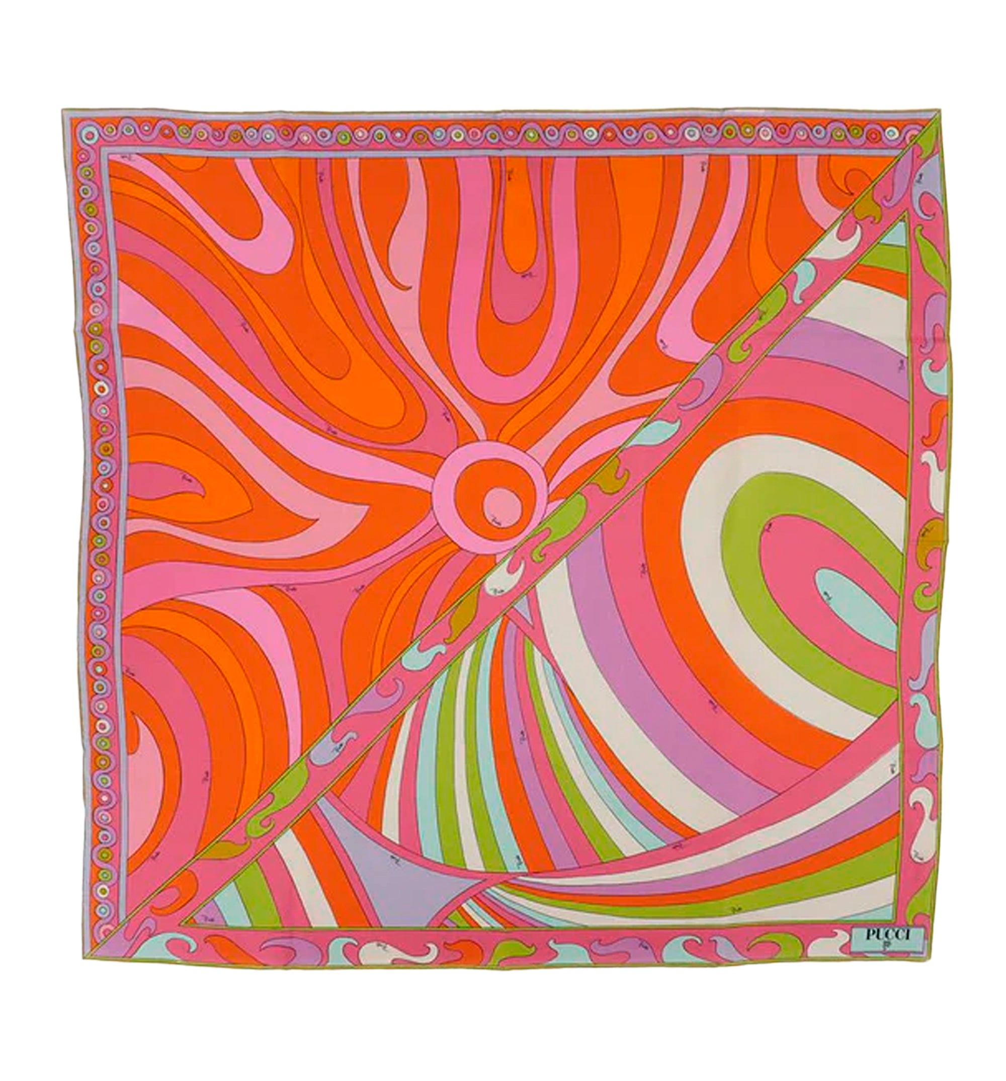 Printed Silk Foulard