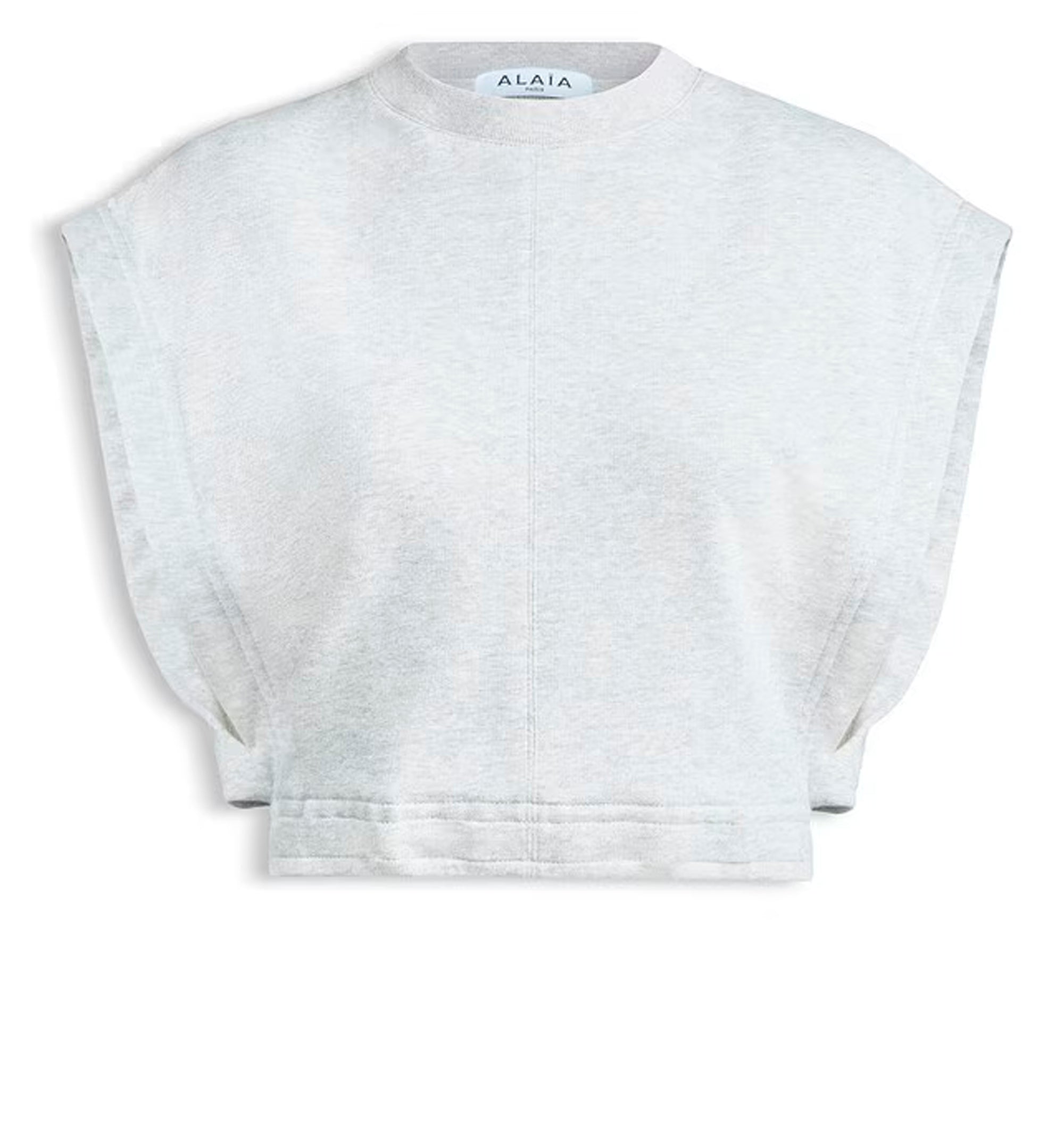 Fleece Jersey Crop Top