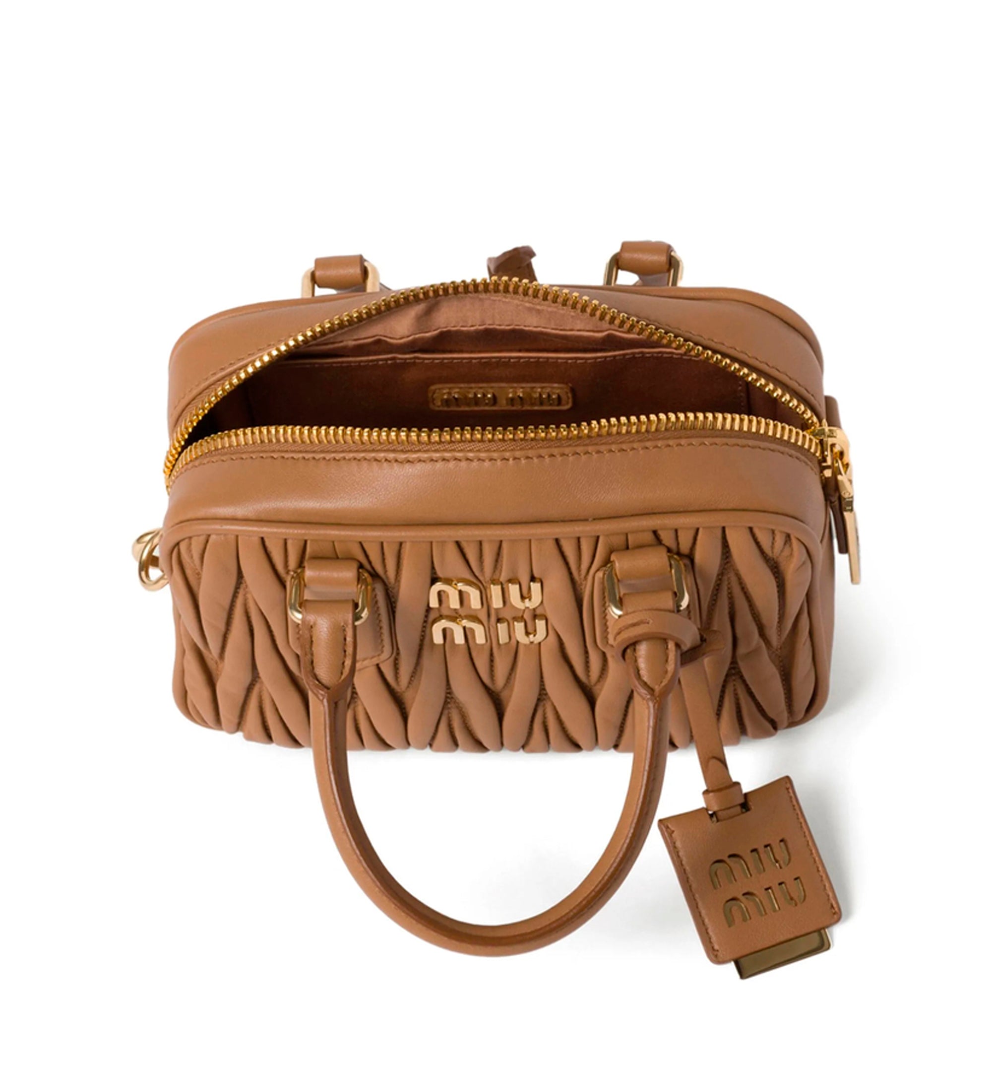 Arcadie Matelassé nappa leather bag